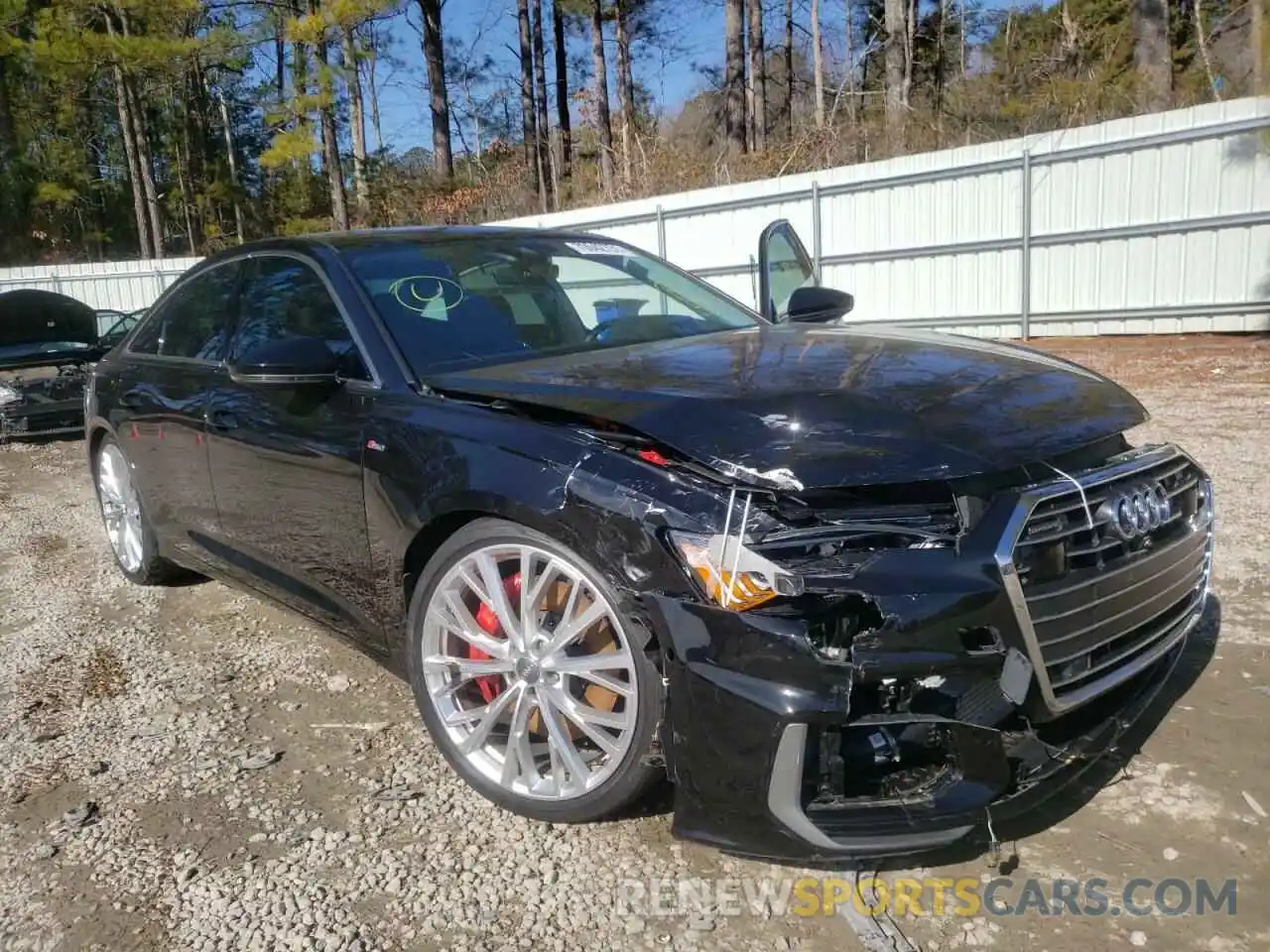 1 Photograph of a damaged car WAUM2AF26KN045179 AUDI A6 2019