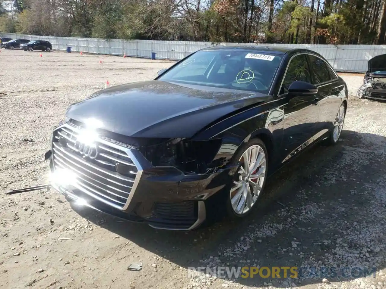 2 Photograph of a damaged car WAUM2AF26KN045179 AUDI A6 2019