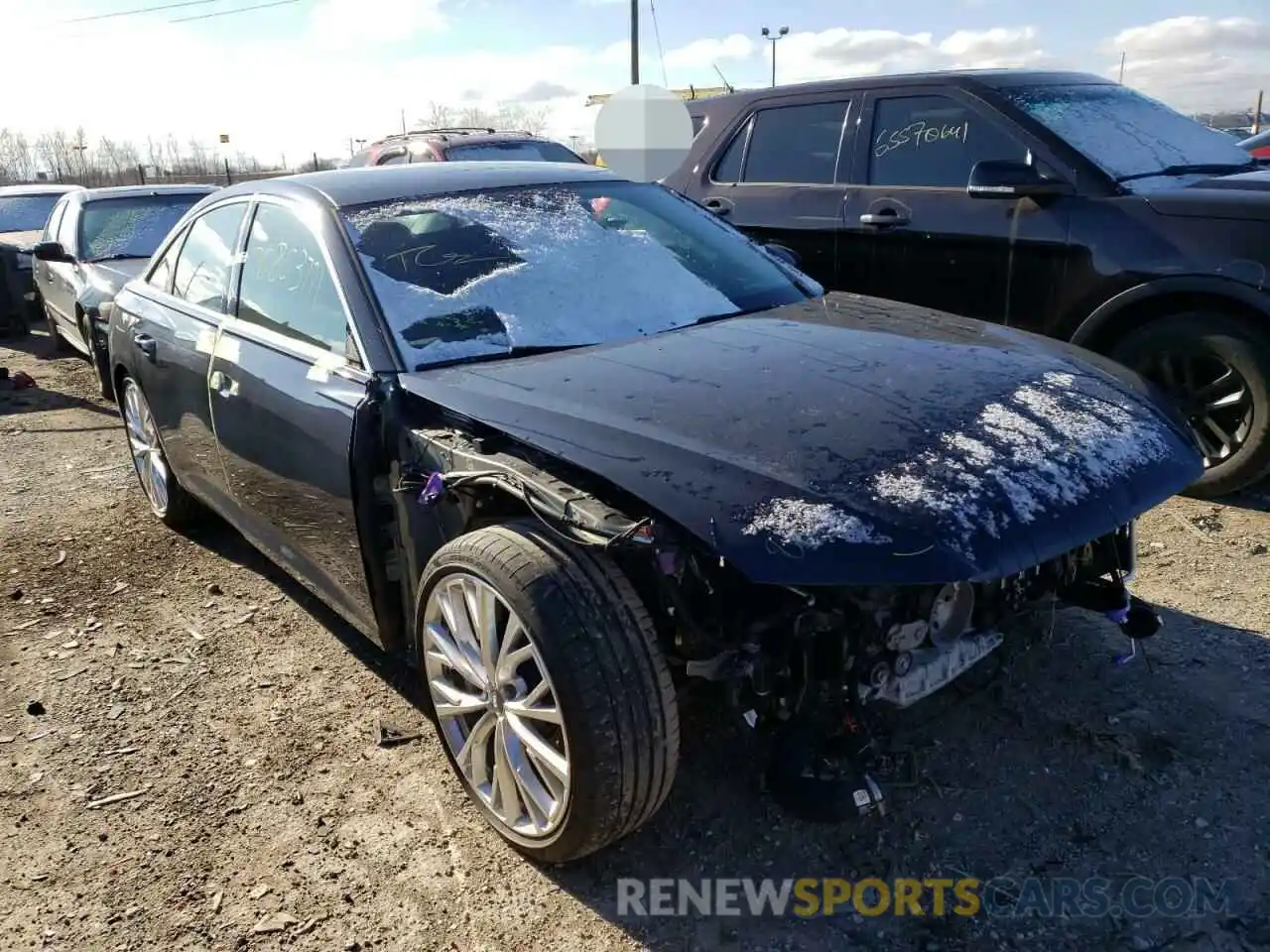 1 Photograph of a damaged car WAUM2AF26KN072575 AUDI A6 2019