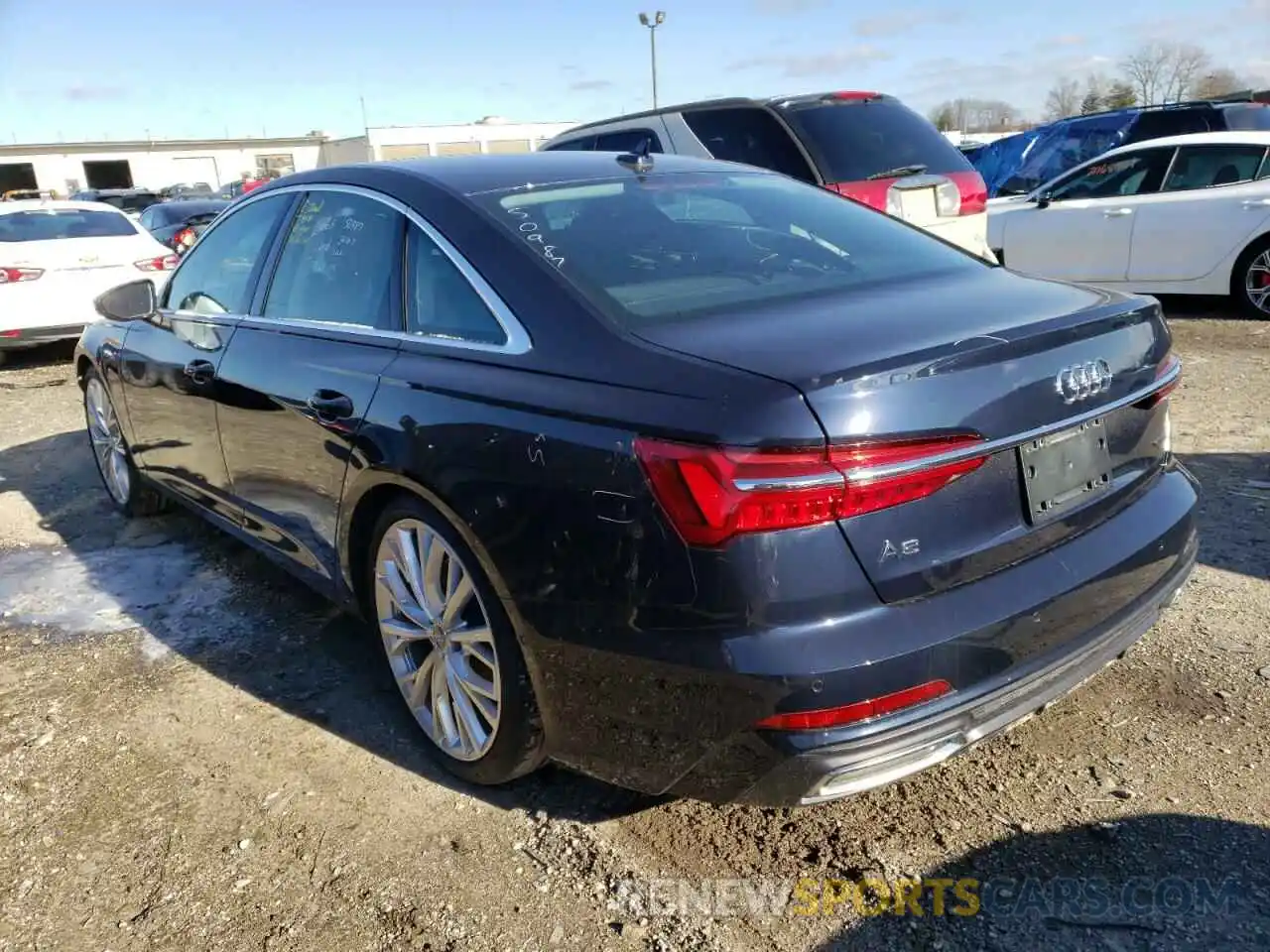 3 Фотография поврежденного автомобиля WAUM2AF26KN072575 AUDI A6 2019