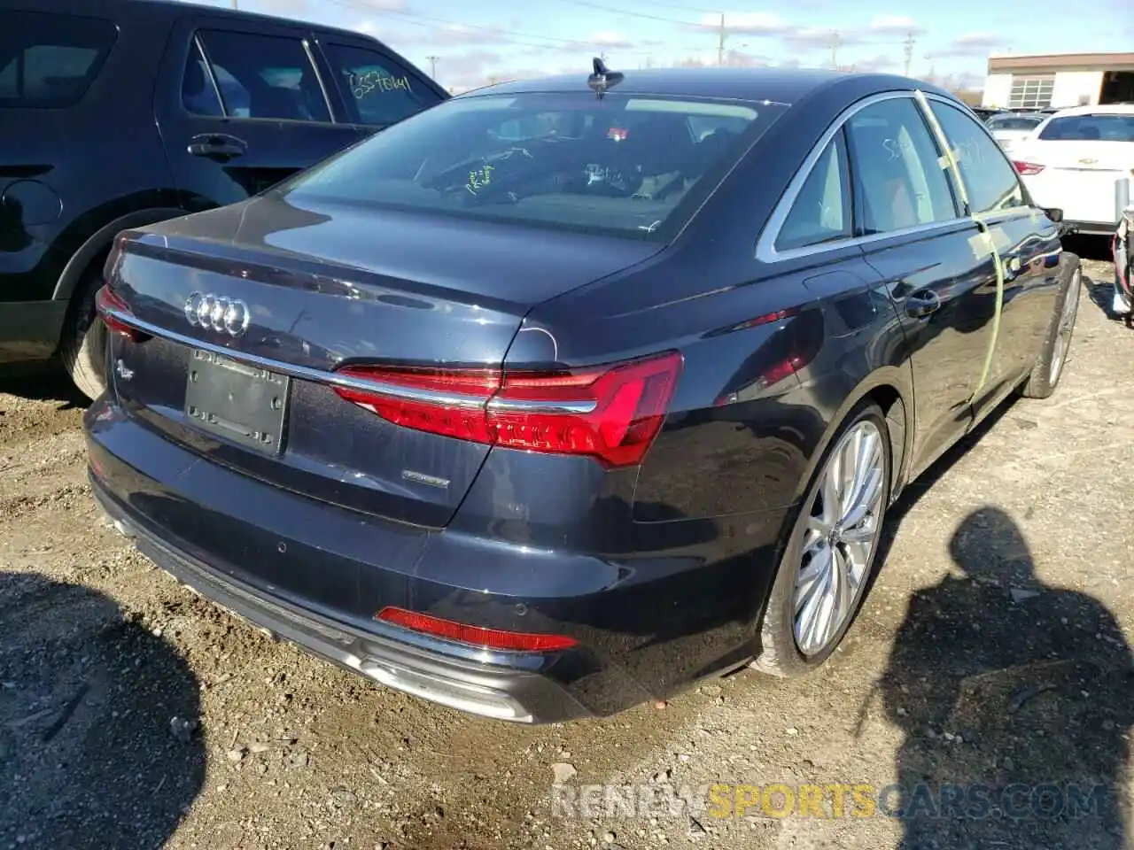 4 Фотография поврежденного автомобиля WAUM2AF26KN072575 AUDI A6 2019