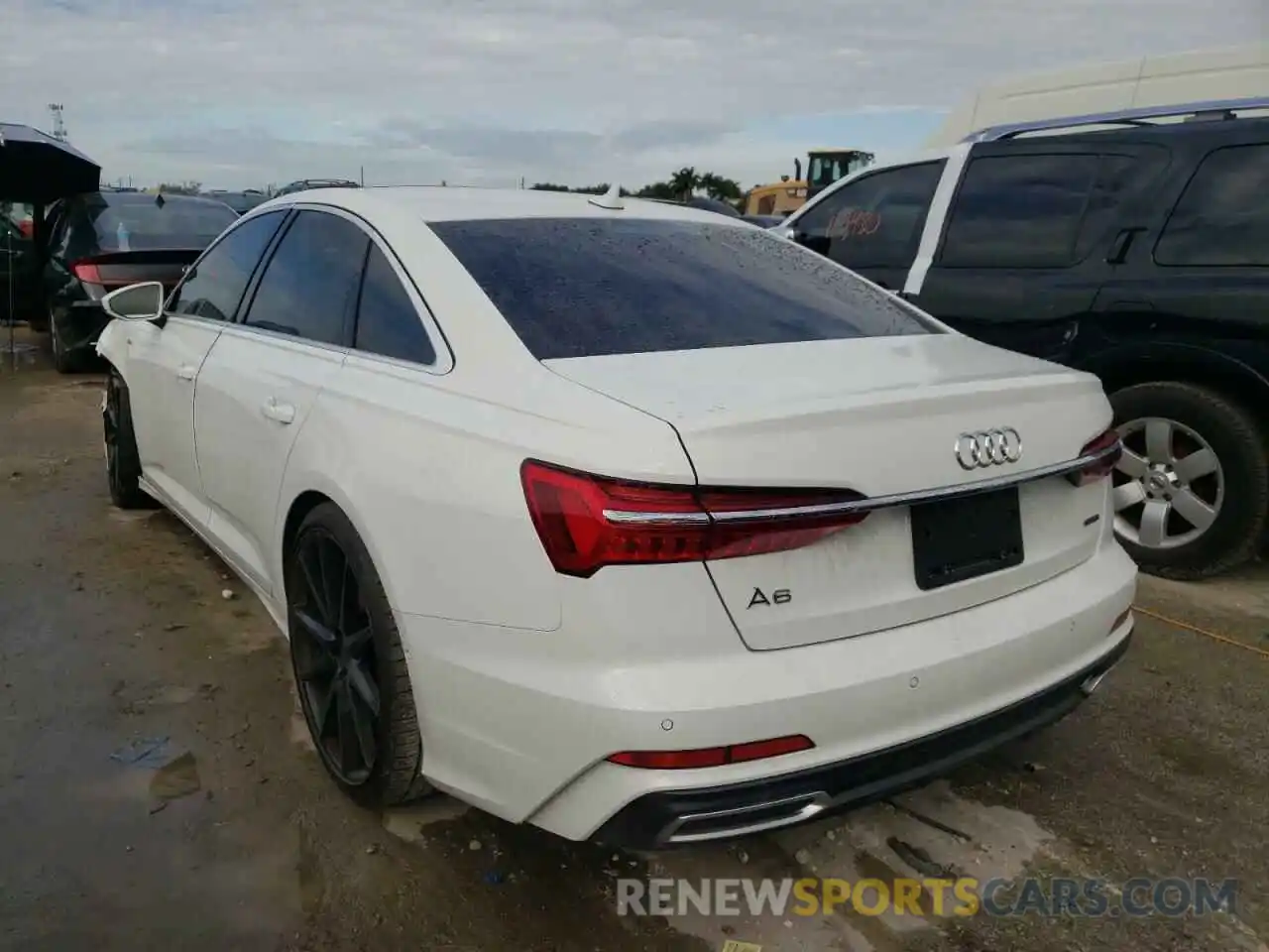 3 Фотография поврежденного автомобиля WAUM2AF26KN073497 AUDI A6 2019