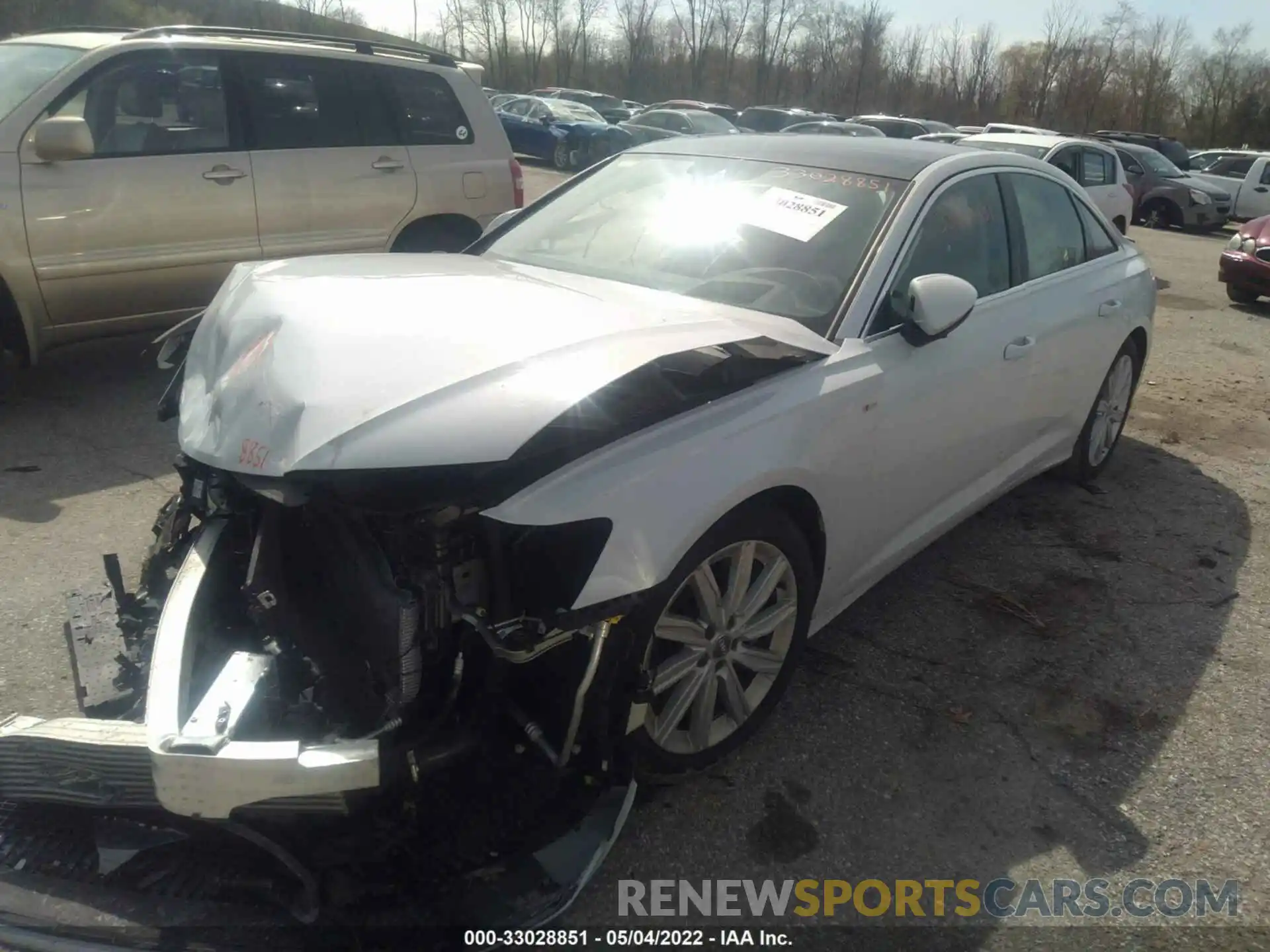 2 Photograph of a damaged car WAUM2AF26KN075105 AUDI A6 2019