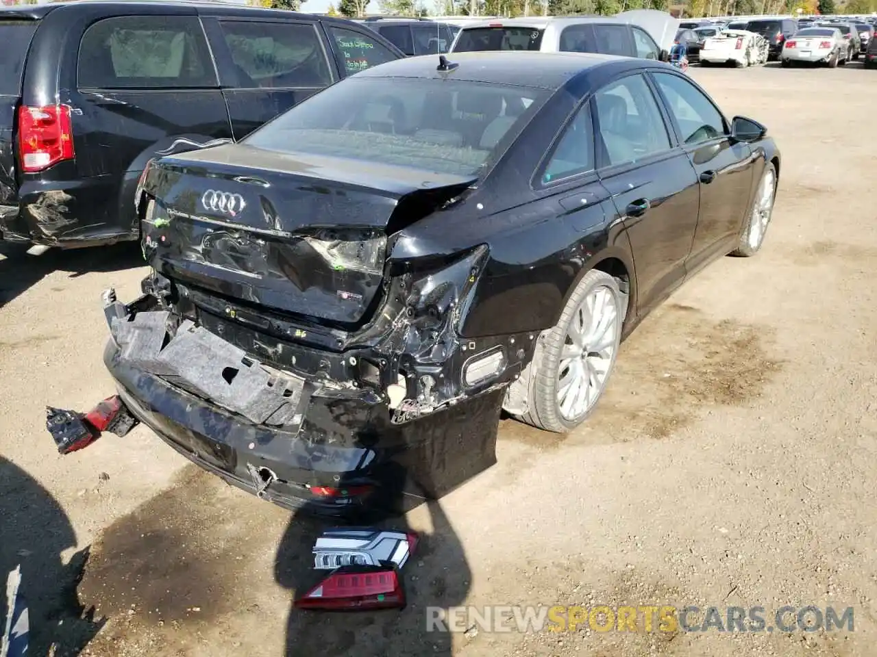 4 Photograph of a damaged car WAUM2AF27KN069202 AUDI A6 2019