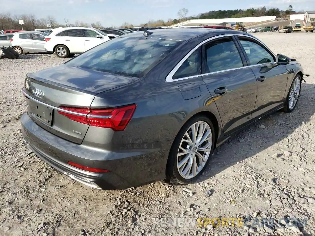 4 Photograph of a damaged car WAUM2AF27KN104871 AUDI A6 2019