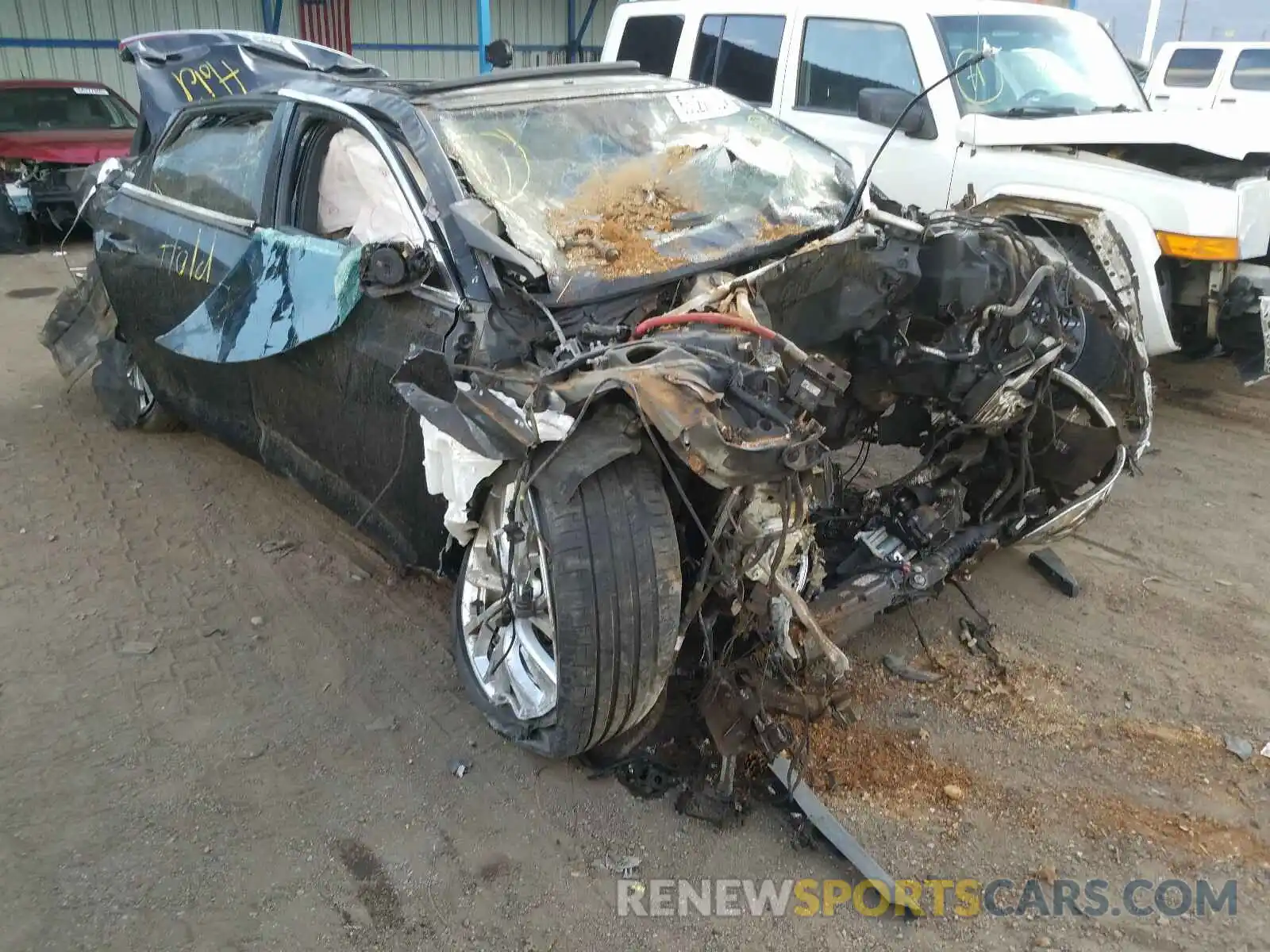 1 Photograph of a damaged car WAUM2AF28KN023796 AUDI A6 2019