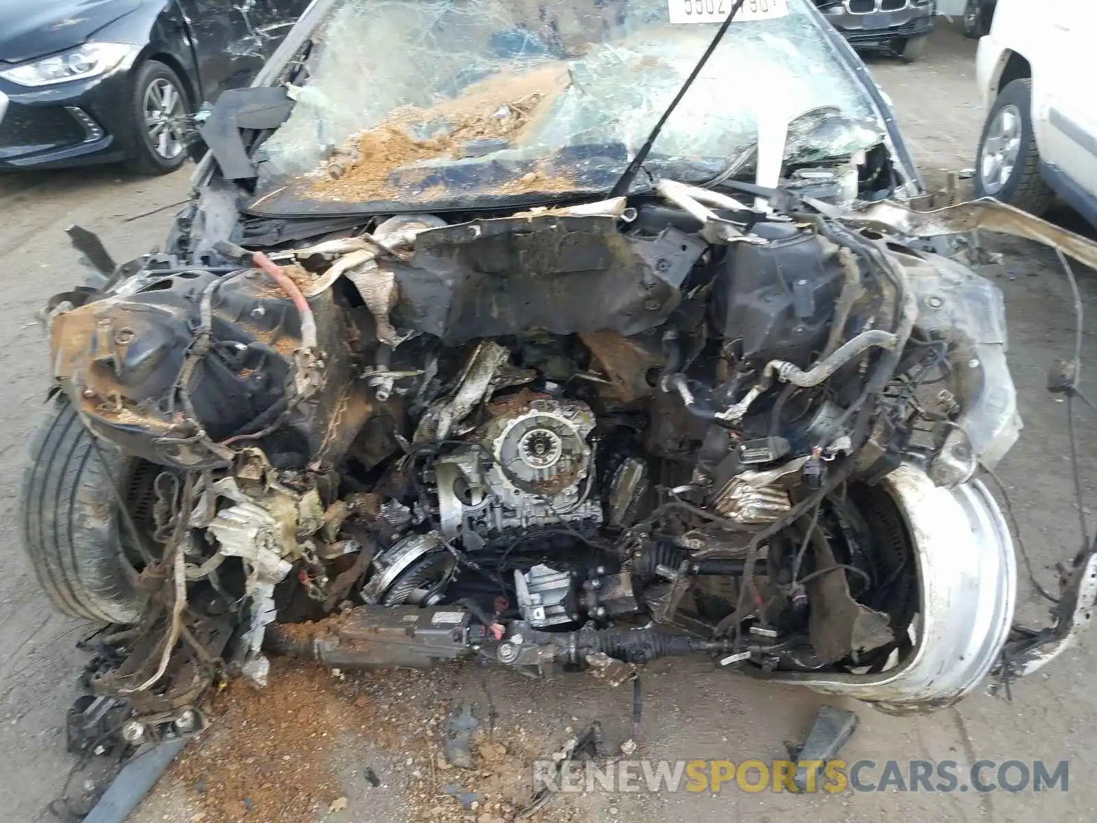 7 Photograph of a damaged car WAUM2AF28KN023796 AUDI A6 2019