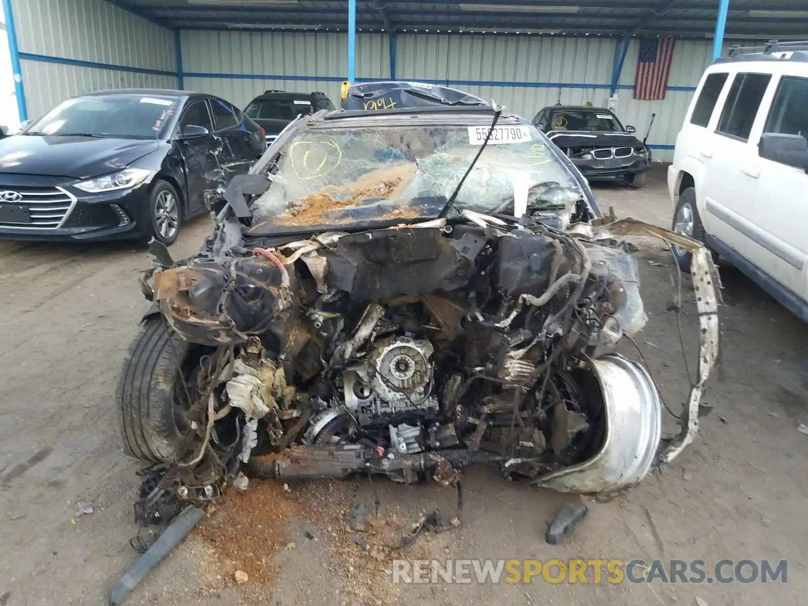 9 Photograph of a damaged car WAUM2AF28KN023796 AUDI A6 2019