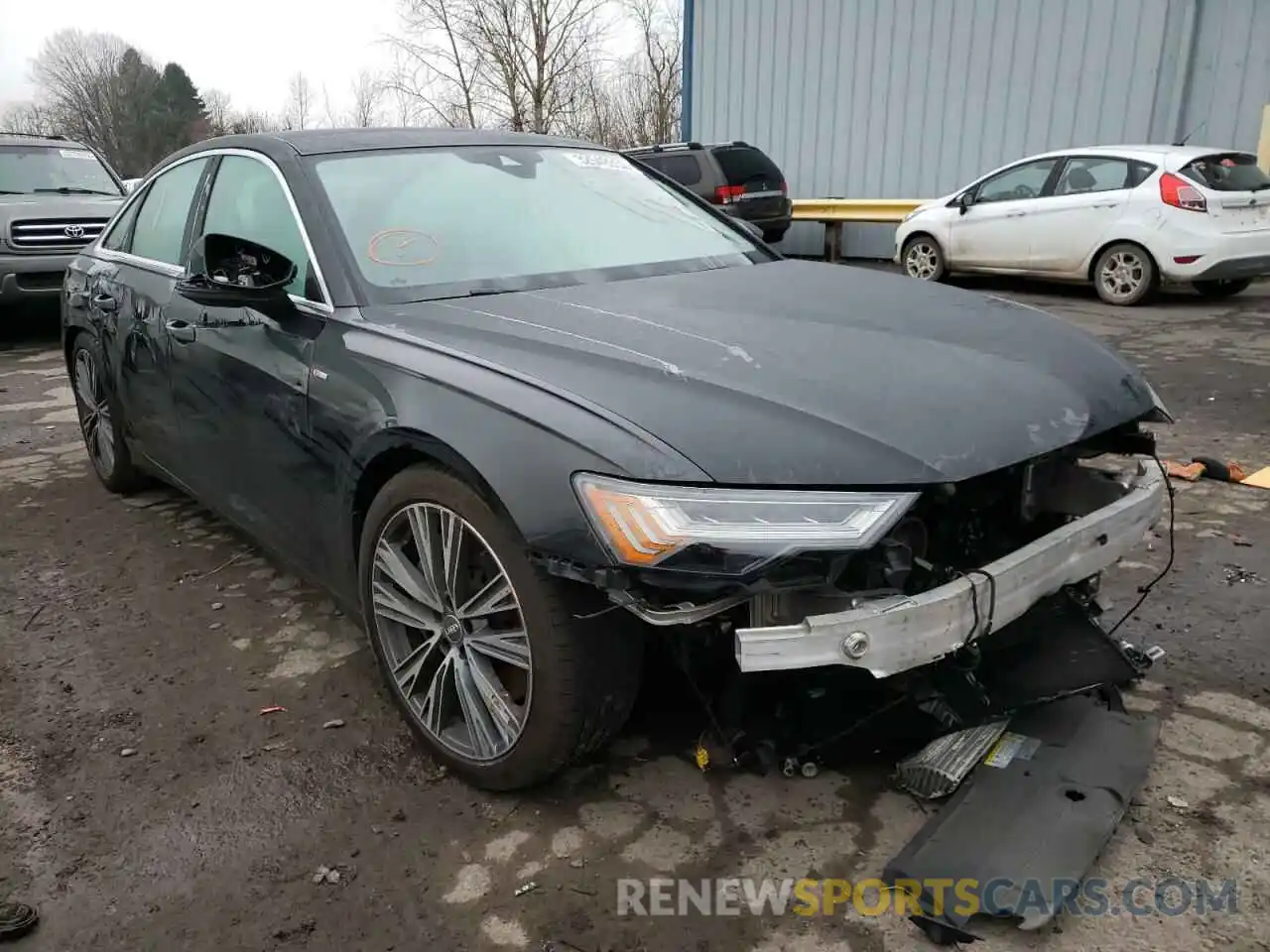 1 Photograph of a damaged car WAUM2AF28KN036838 AUDI A6 2019