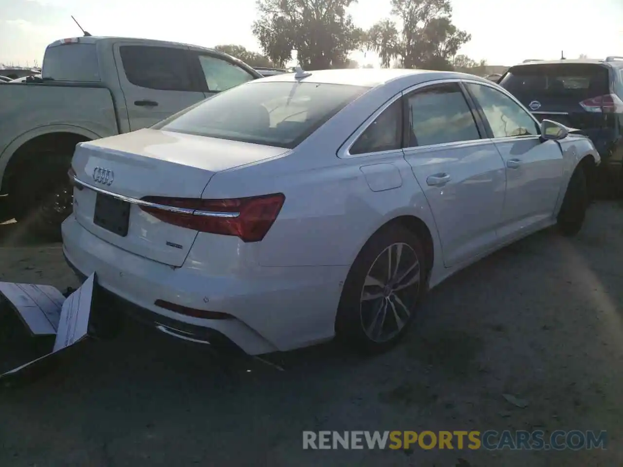 4 Photograph of a damaged car WAUM2AF29KN050750 AUDI A6 2019