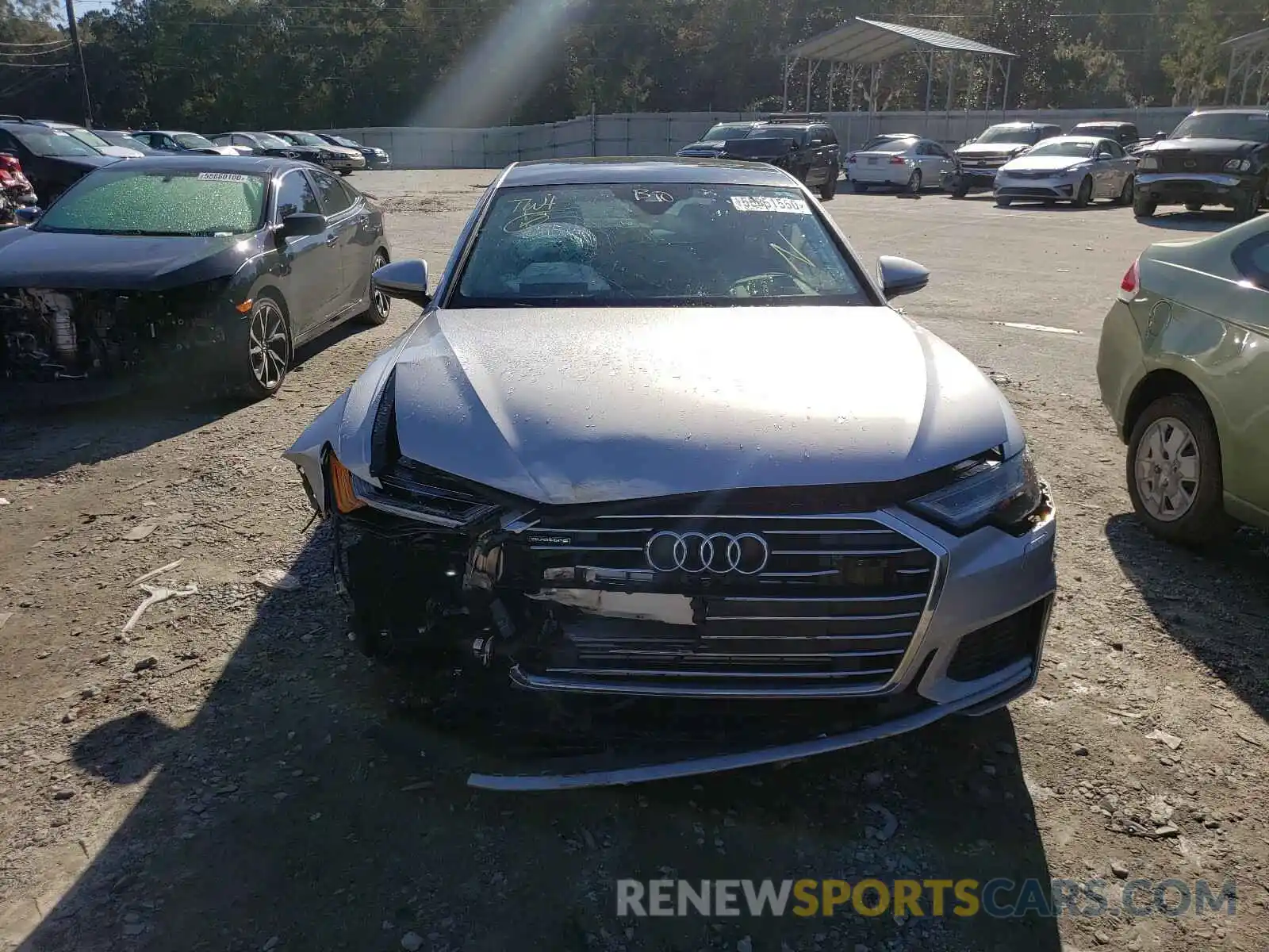 9 Photograph of a damaged car WAUM2BF2XKN066011 AUDI A6 2019