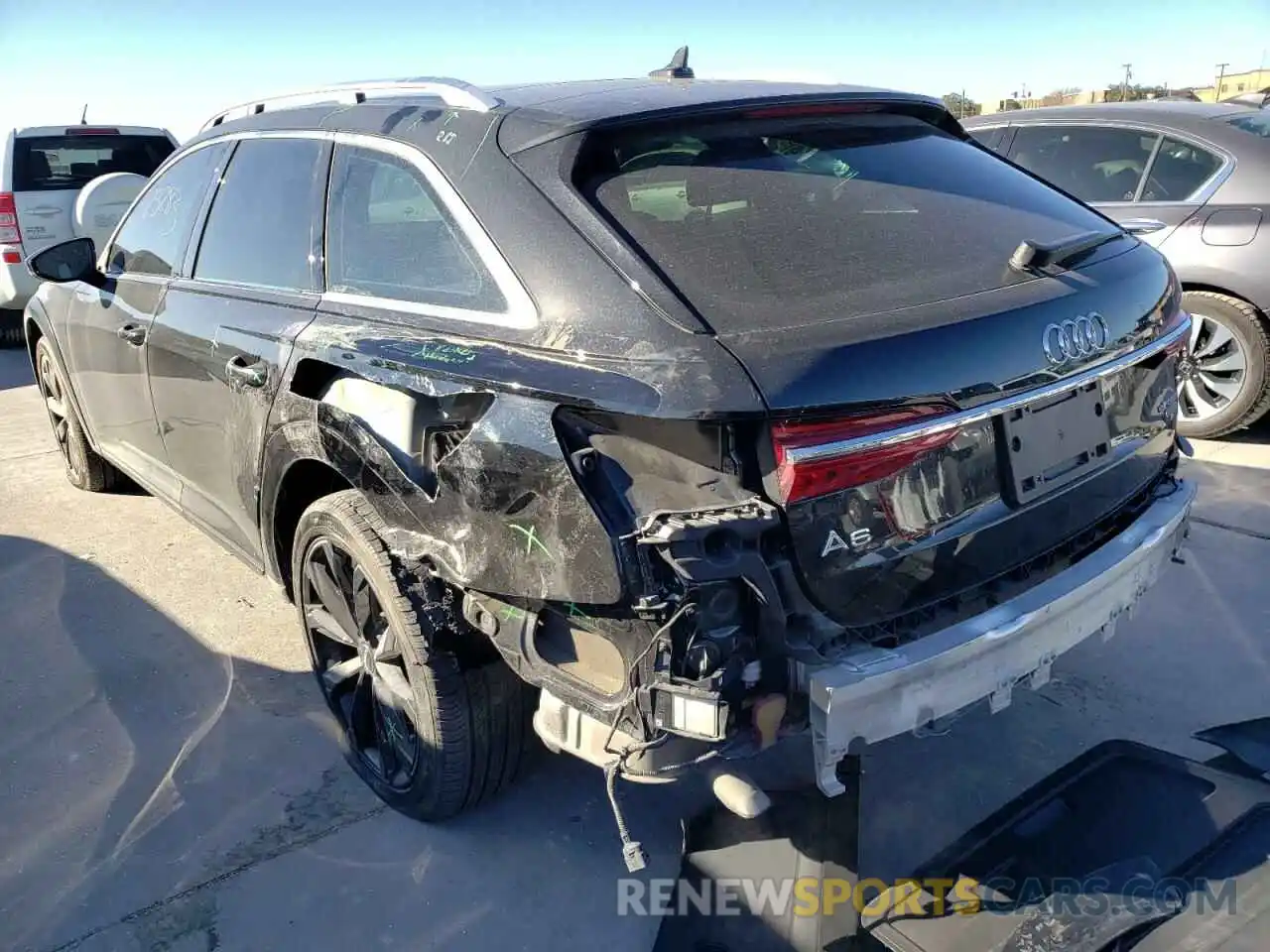 3 Photograph of a damaged car WAU72BF22LN059682 AUDI A6 2020