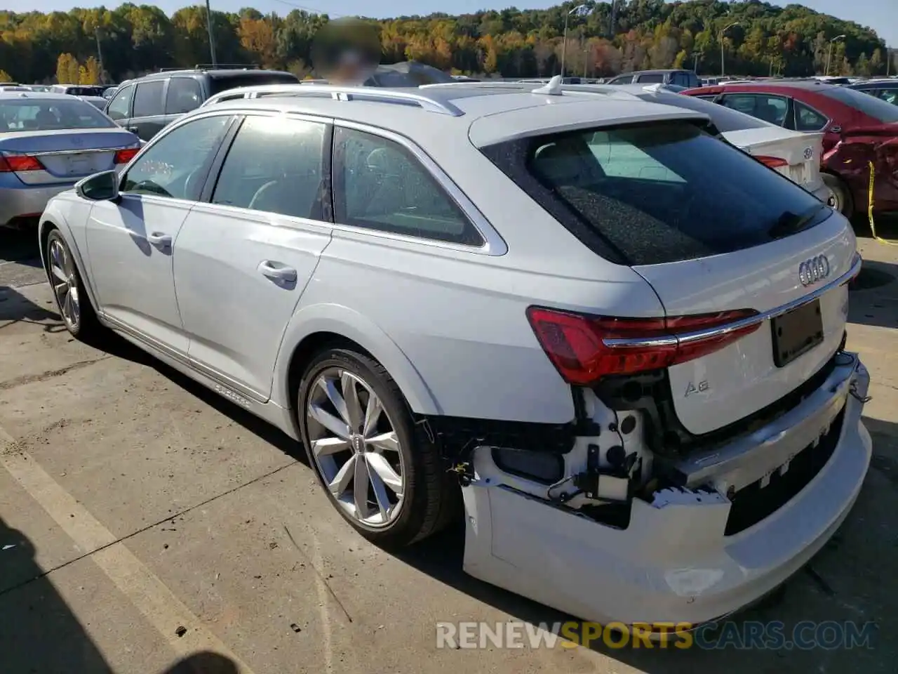 3 Photograph of a damaged car WAU92BF2XLN092857 AUDI A6 2020