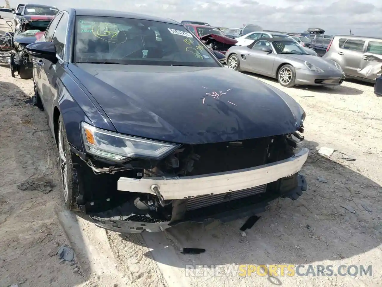 9 Photograph of a damaged car WAUD8AF20LN002506 AUDI A6 2020