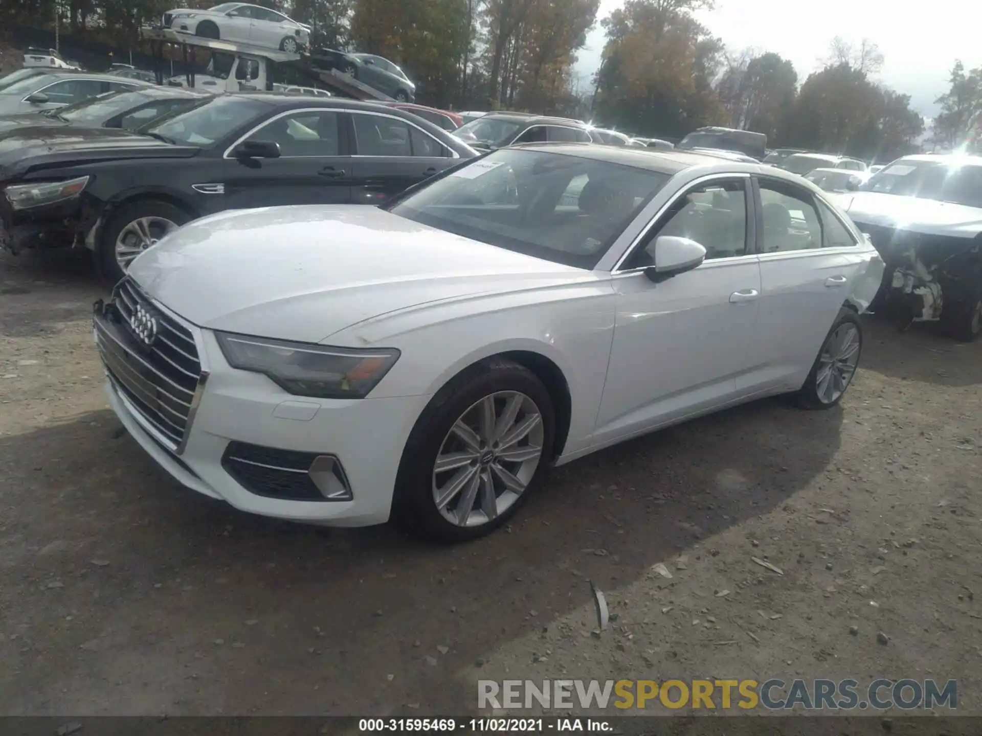 2 Фотография поврежденного автомобиля WAUD8AF23LN003634 AUDI A6 2020