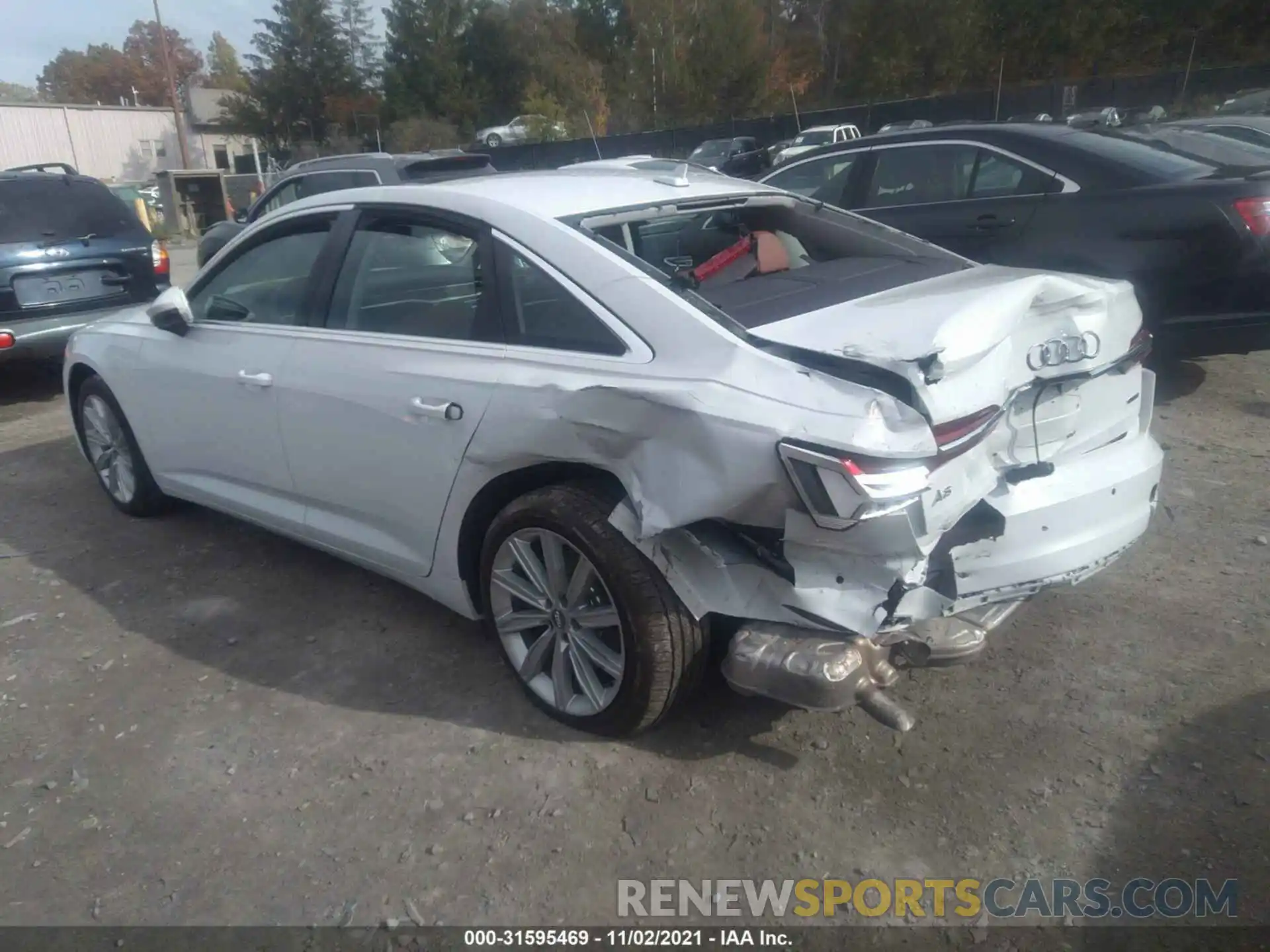 3 Photograph of a damaged car WAUD8AF23LN003634 AUDI A6 2020