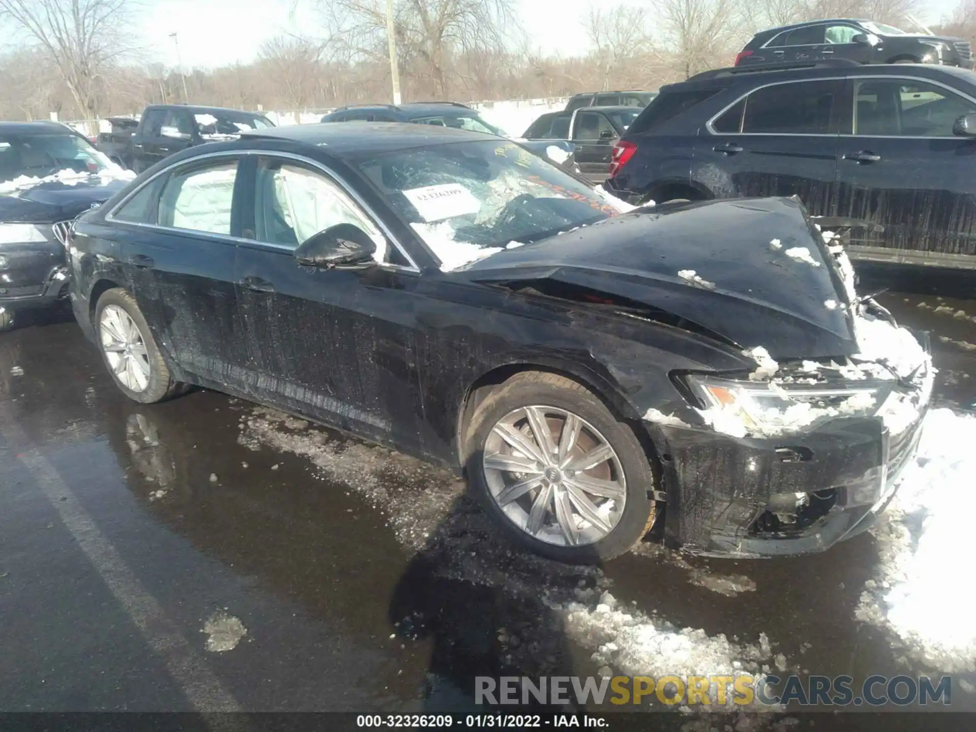 1 Photograph of a damaged car WAUE8AF22LN068821 AUDI A6 2020