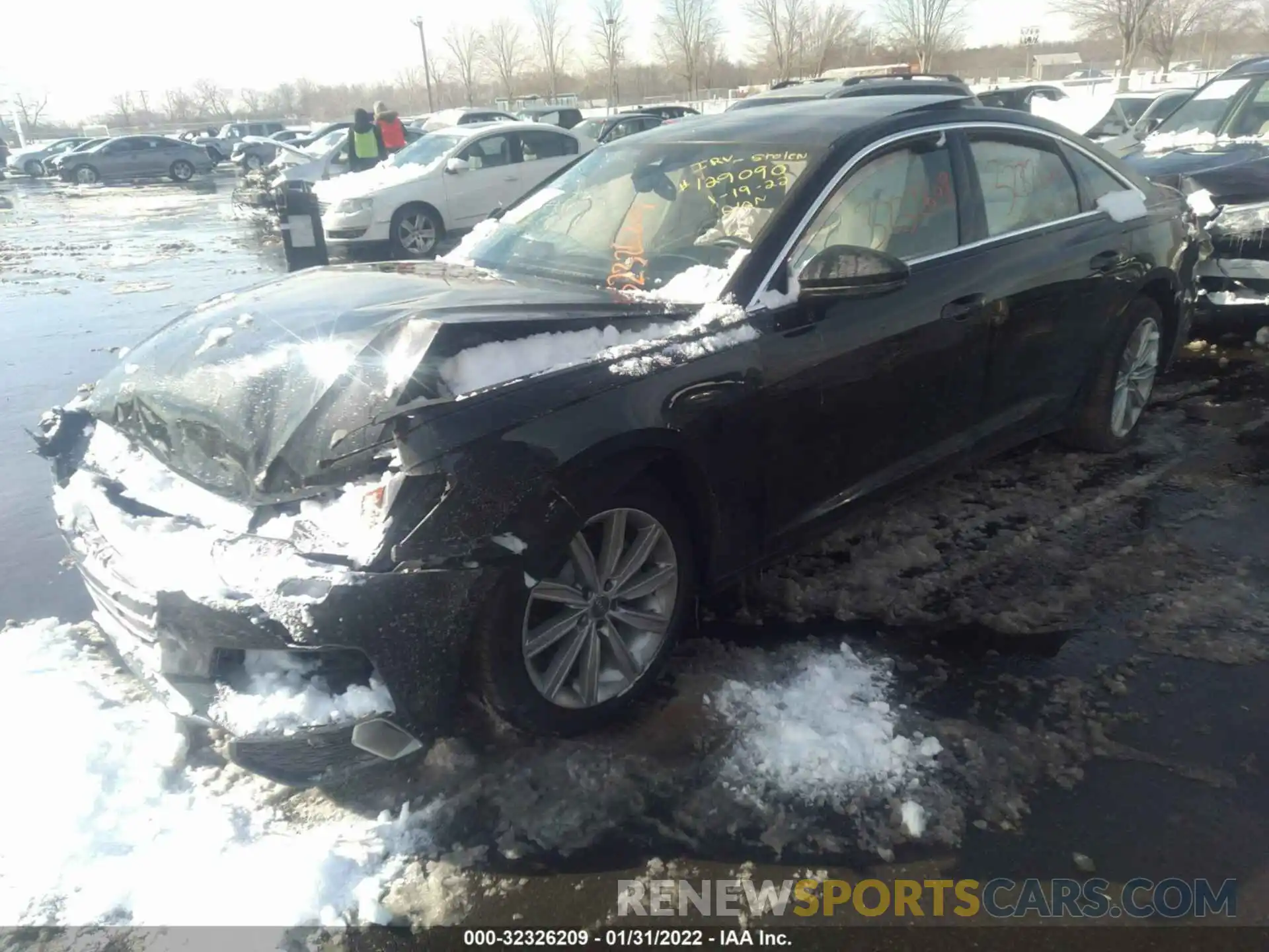 2 Photograph of a damaged car WAUE8AF22LN068821 AUDI A6 2020