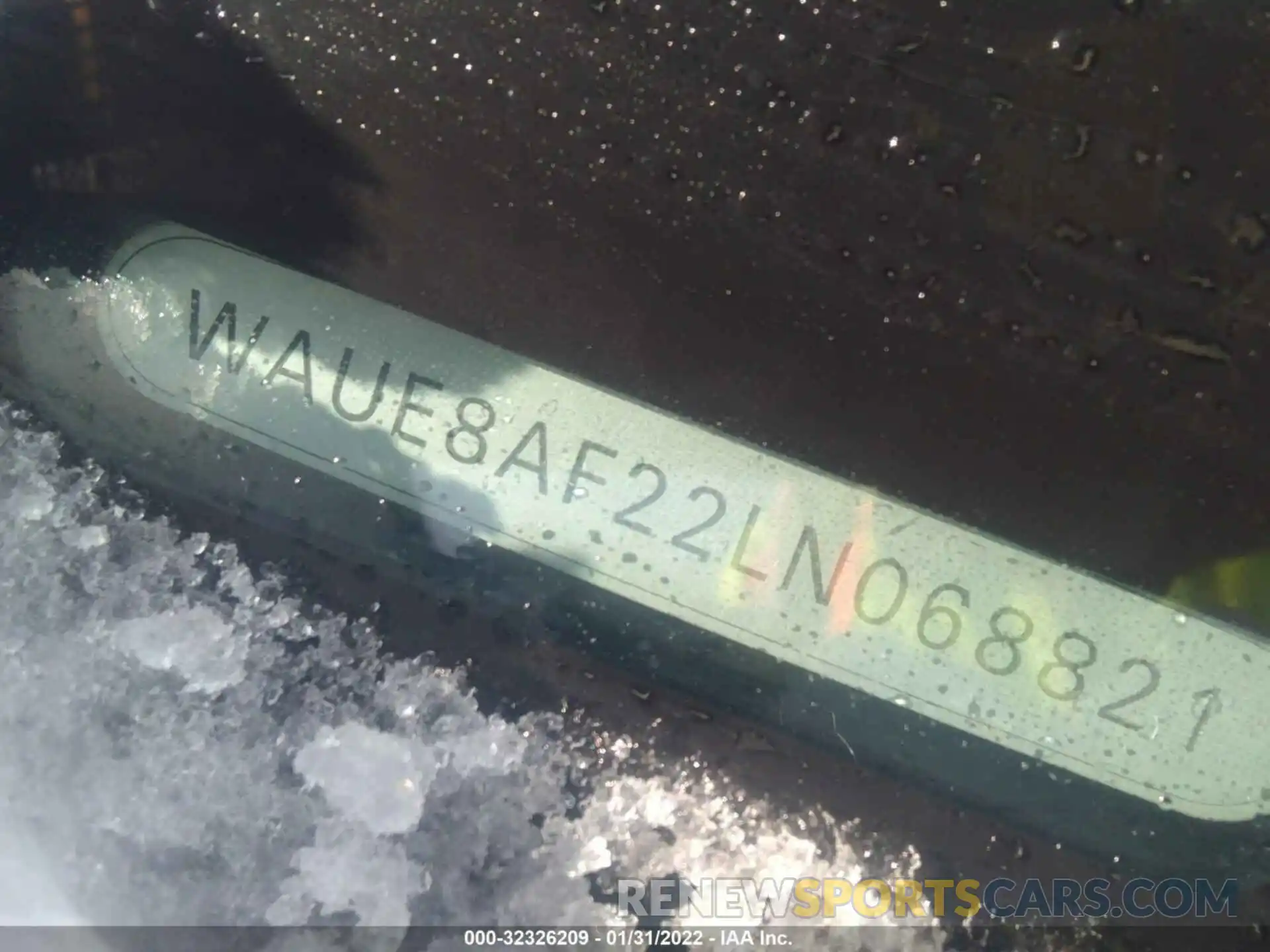 9 Фотография поврежденного автомобиля WAUE8AF22LN068821 AUDI A6 2020