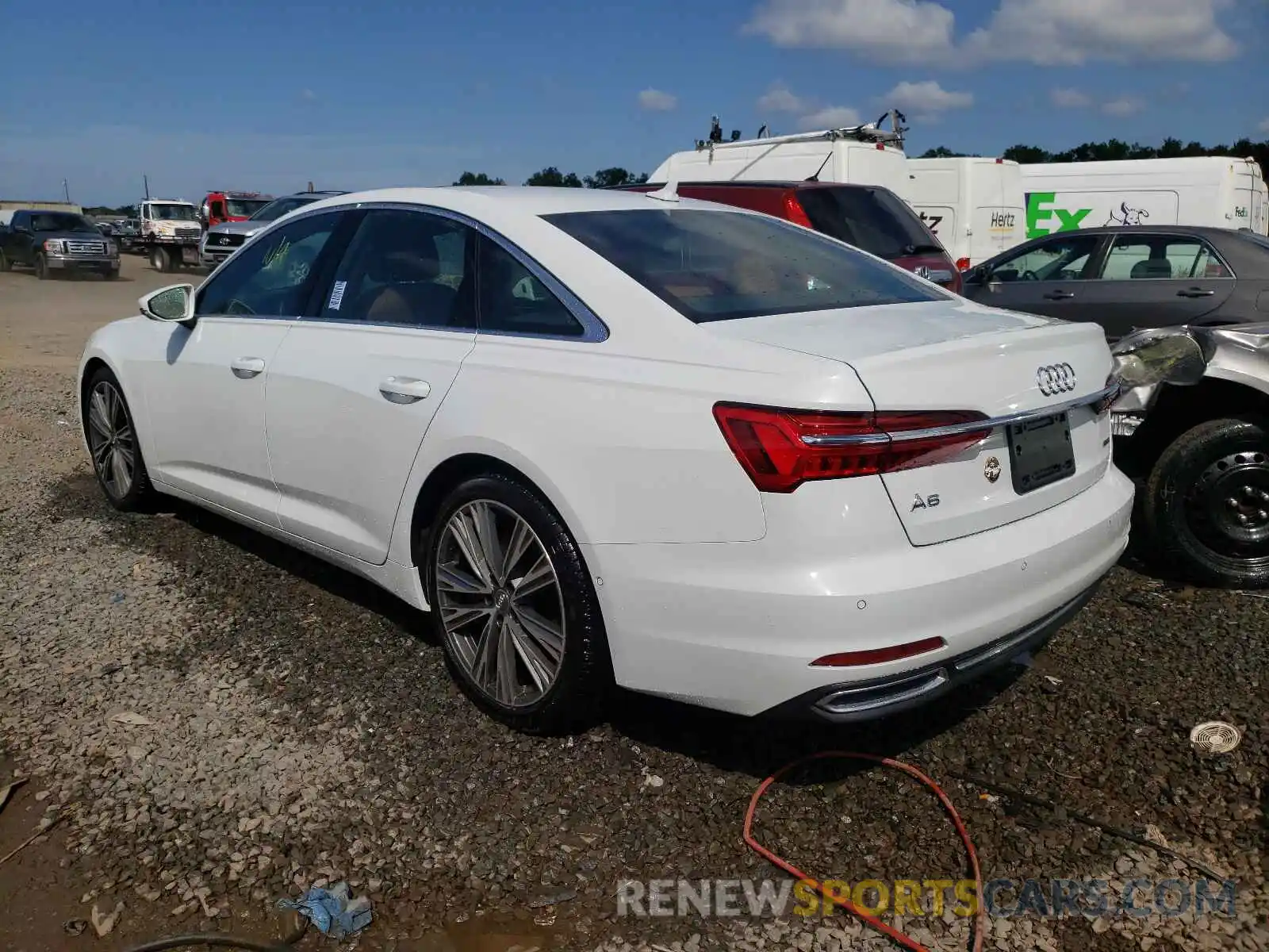 3 Photograph of a damaged car WAUE8AF23LN013147 AUDI A6 2020