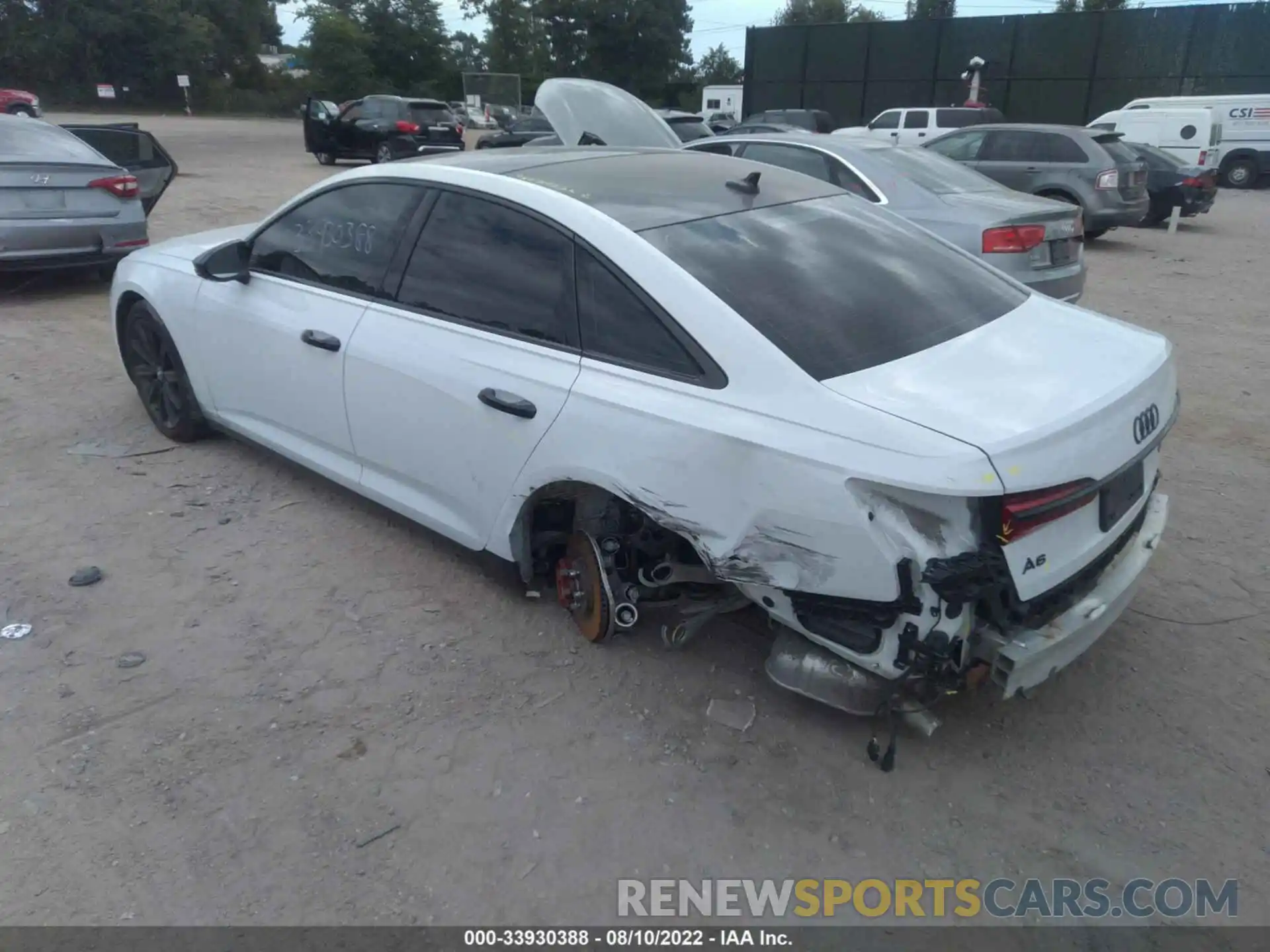 3 Photograph of a damaged car WAUE8AF23LN069699 AUDI A6 2020