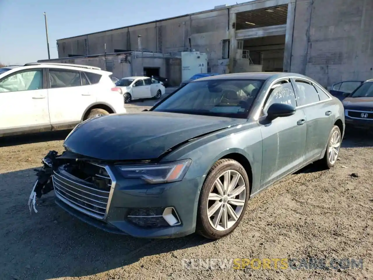 2 Photograph of a damaged car WAUE8AF24LN085135 AUDI A6 2020