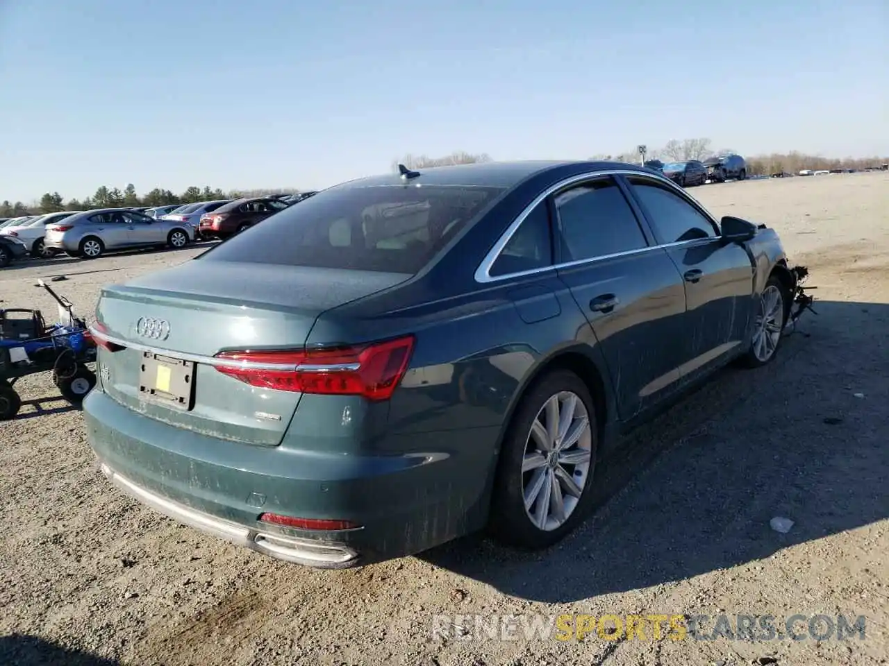 4 Photograph of a damaged car WAUE8AF24LN085135 AUDI A6 2020