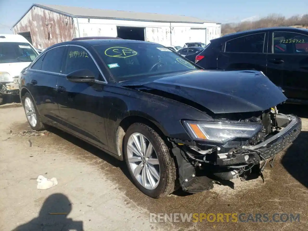 1 Photograph of a damaged car WAUE8AF25LN080851 AUDI A6 2020