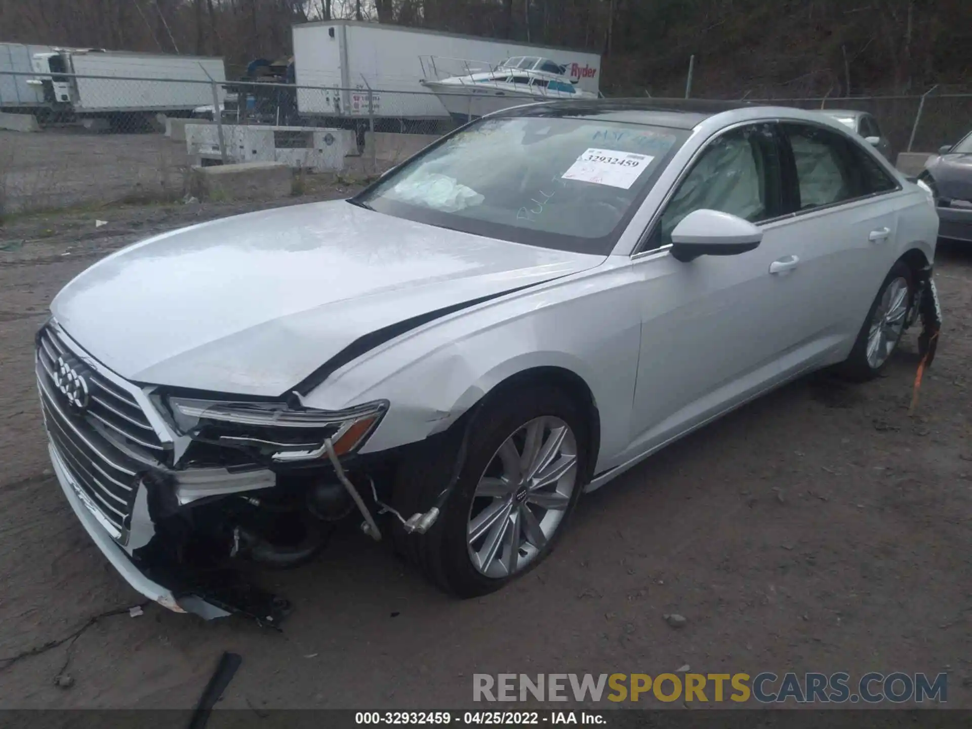 2 Photograph of a damaged car WAUE8AF26LN064139 AUDI A6 2020