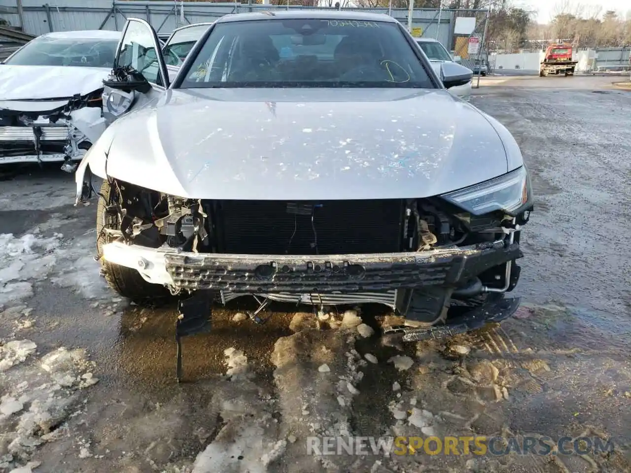 9 Photograph of a damaged car WAUE8AF26LN077781 AUDI A6 2020