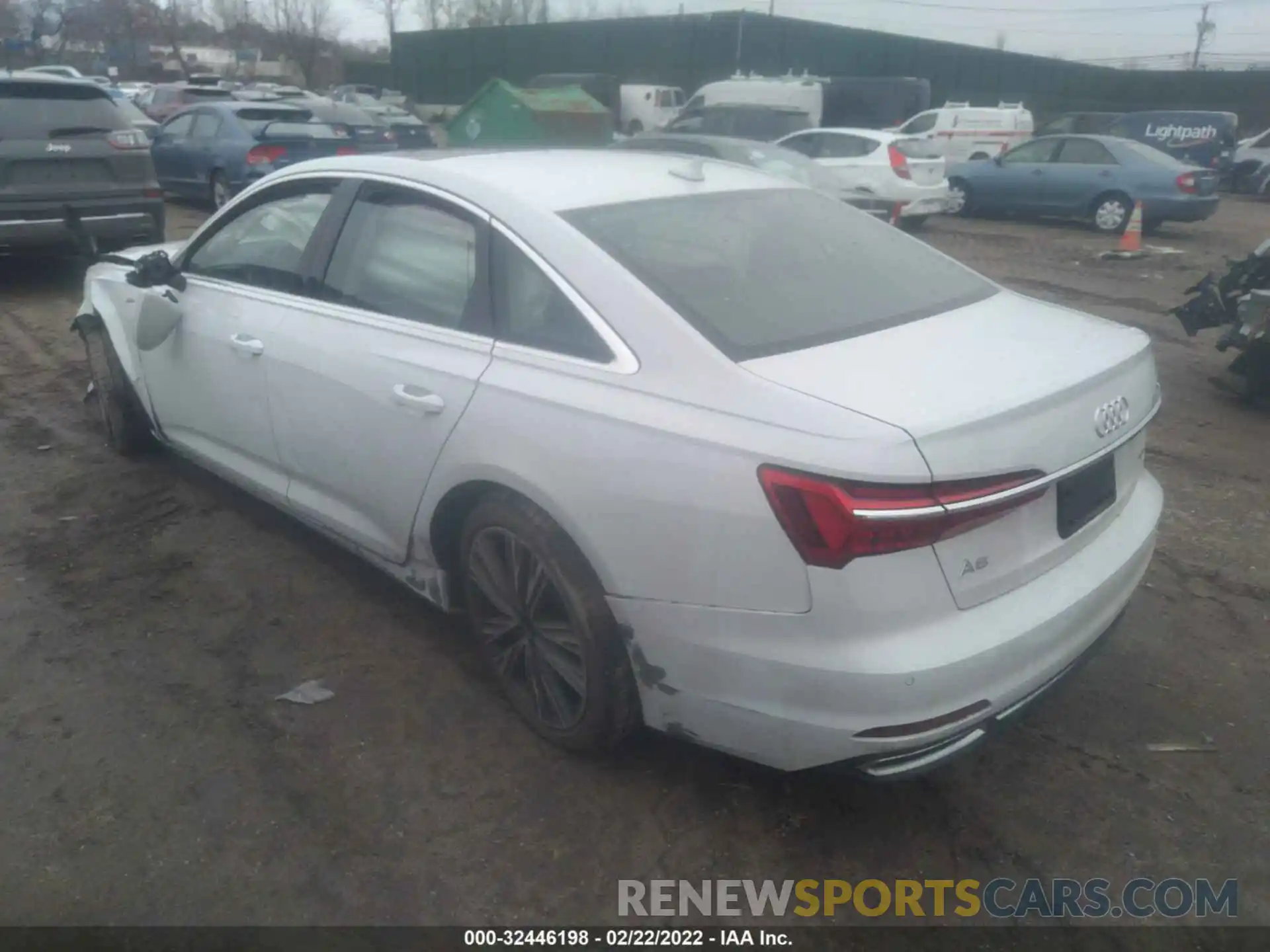 3 Photograph of a damaged car WAUE8AF28LN052784 AUDI A6 2020