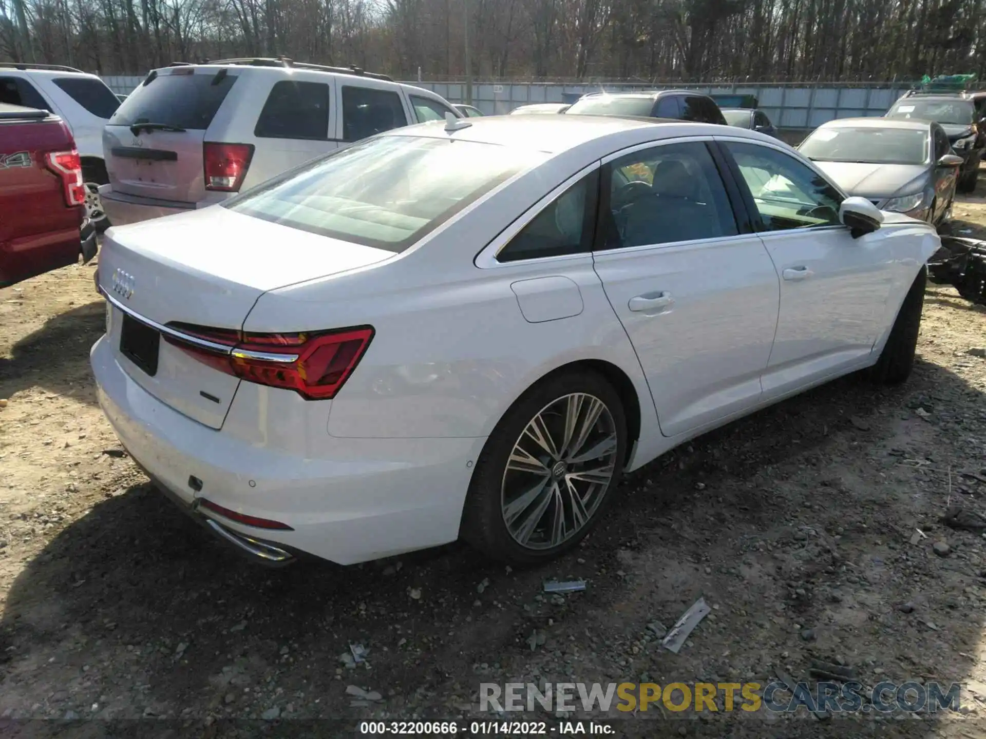 4 Photograph of a damaged car WAUE8AF28LN074901 AUDI A6 2020