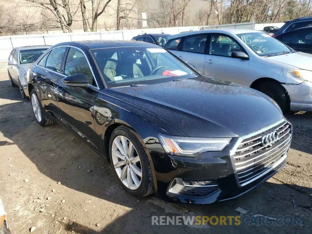 1 Фотография поврежденного автомобиля WAUE8AF2XLN063270 AUDI A6 2020