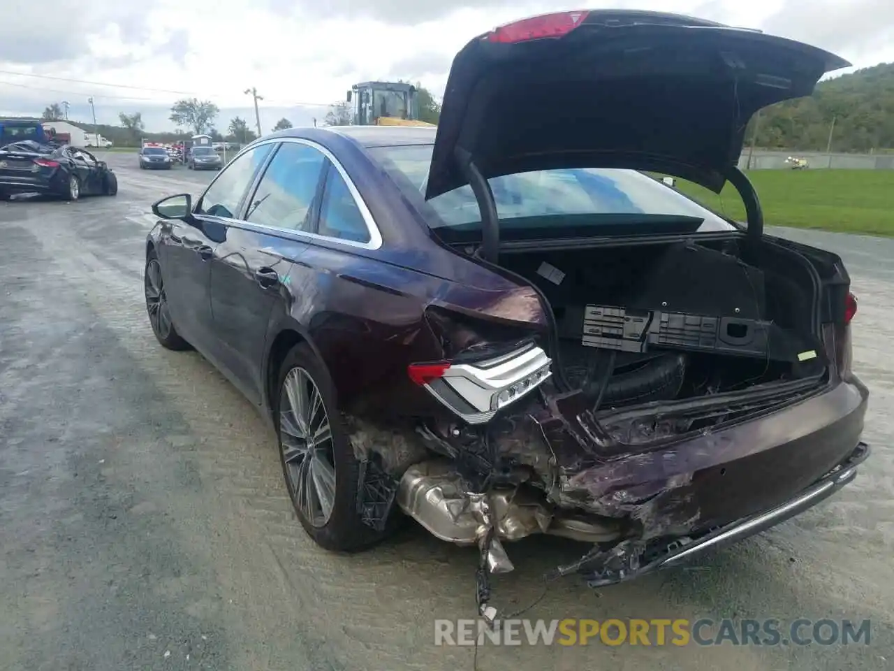 3 Photograph of a damaged car WAUE8AF2XLN068856 AUDI A6 2020