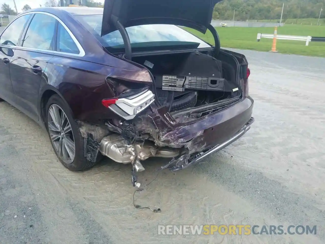 9 Photograph of a damaged car WAUE8AF2XLN068856 AUDI A6 2020