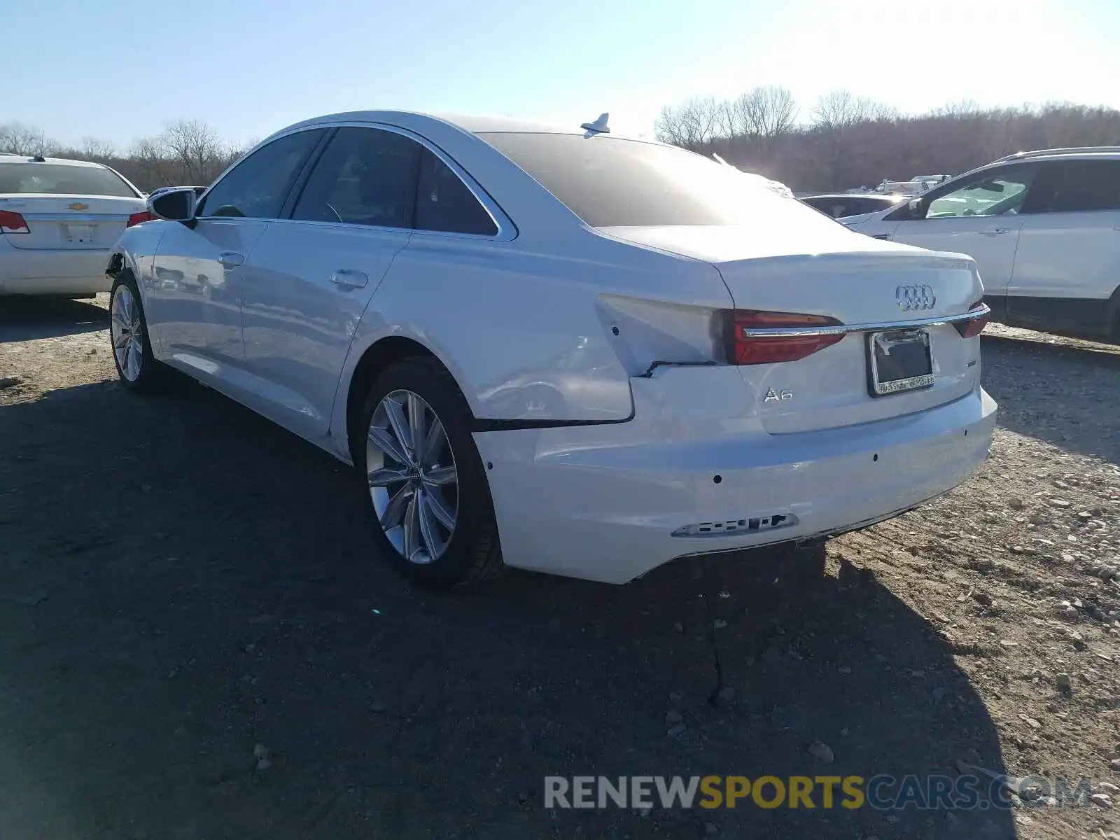 3 Photograph of a damaged car WAUE8BF2XLN057037 AUDI A6 2020