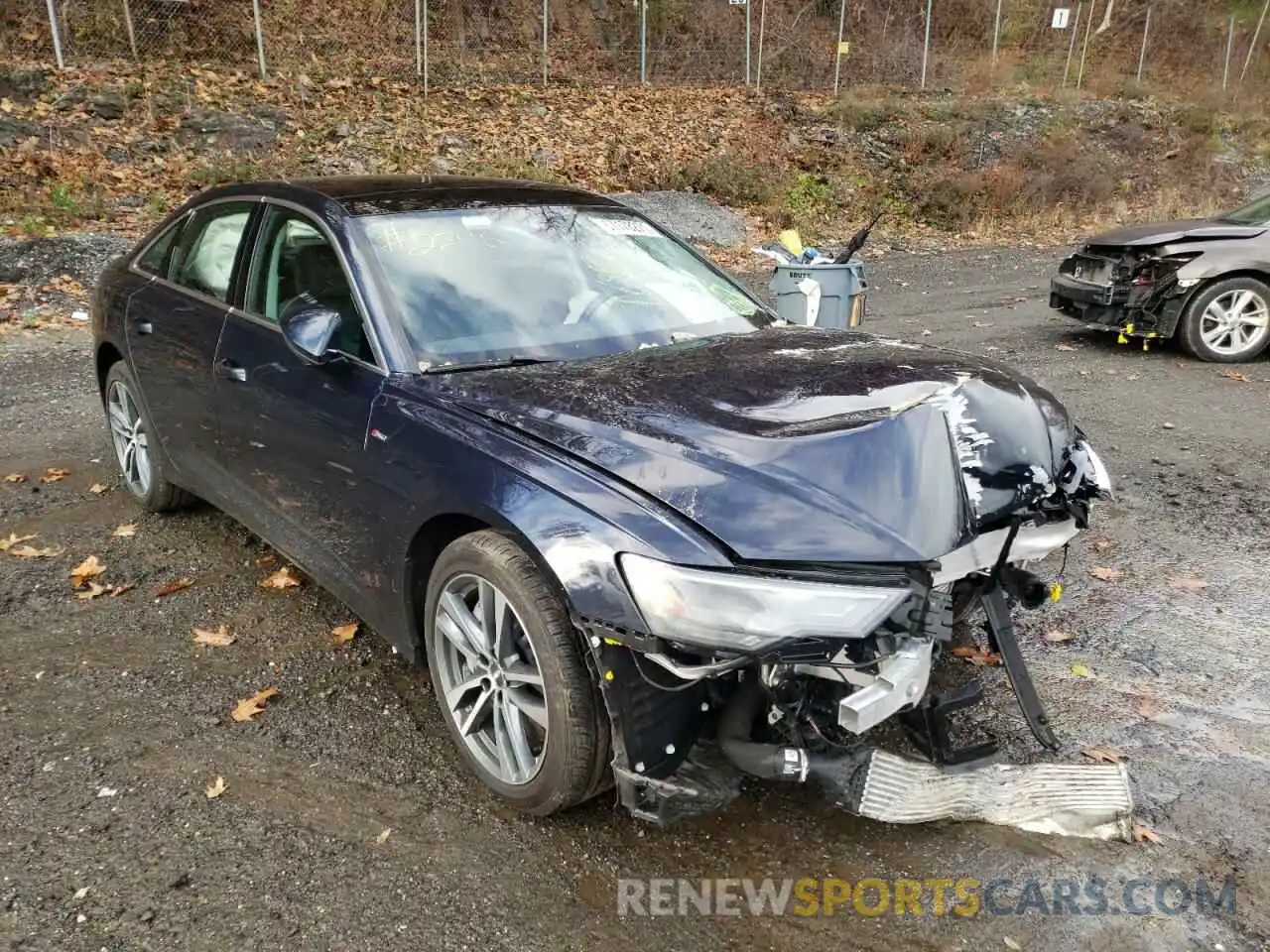 1 Photograph of a damaged car WAUK2AF23LN080836 AUDI A6 2020