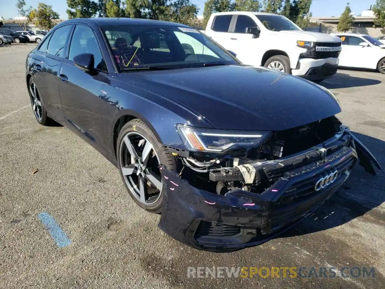 1 Photograph of a damaged car WAUL2AF20LN087781 AUDI A6 2020