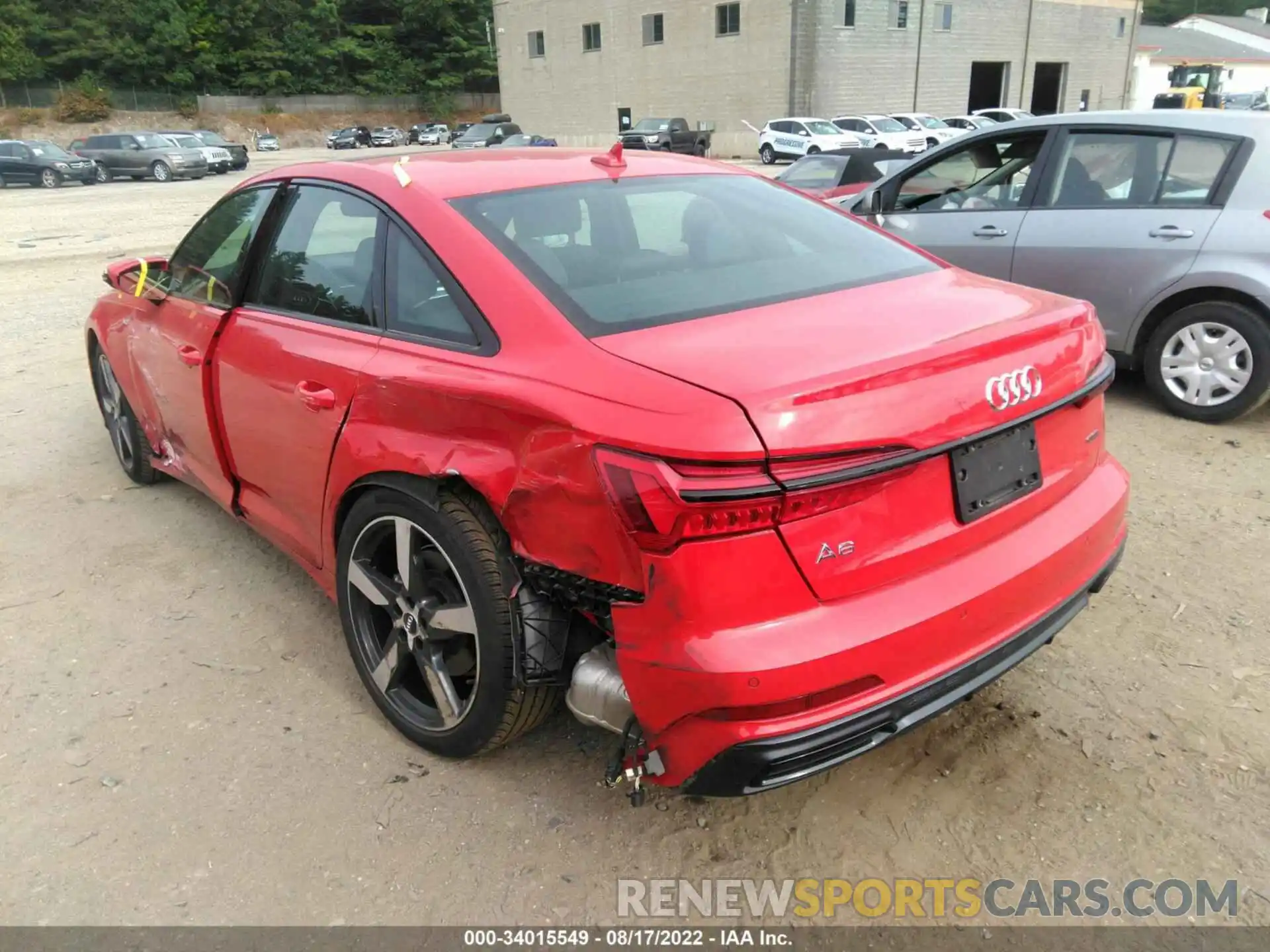 3 Photograph of a damaged car WAUL2AF22LN074224 AUDI A6 2020