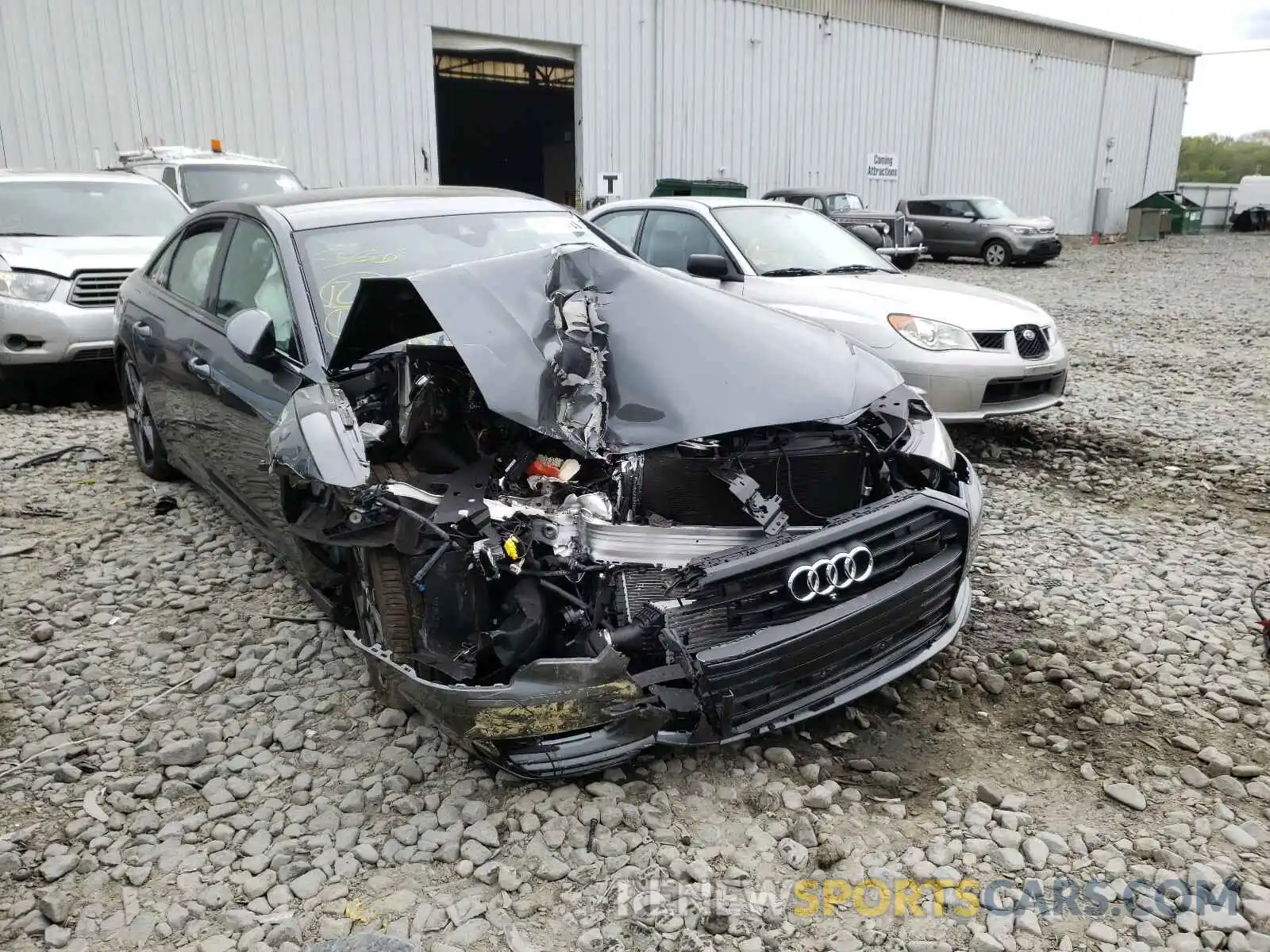 1 Photograph of a damaged car WAUL2AF23LN087189 AUDI A6 2020