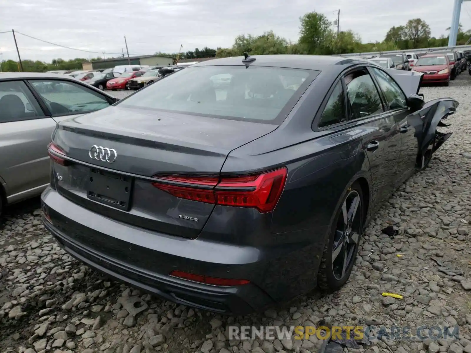 4 Photograph of a damaged car WAUL2AF23LN087189 AUDI A6 2020