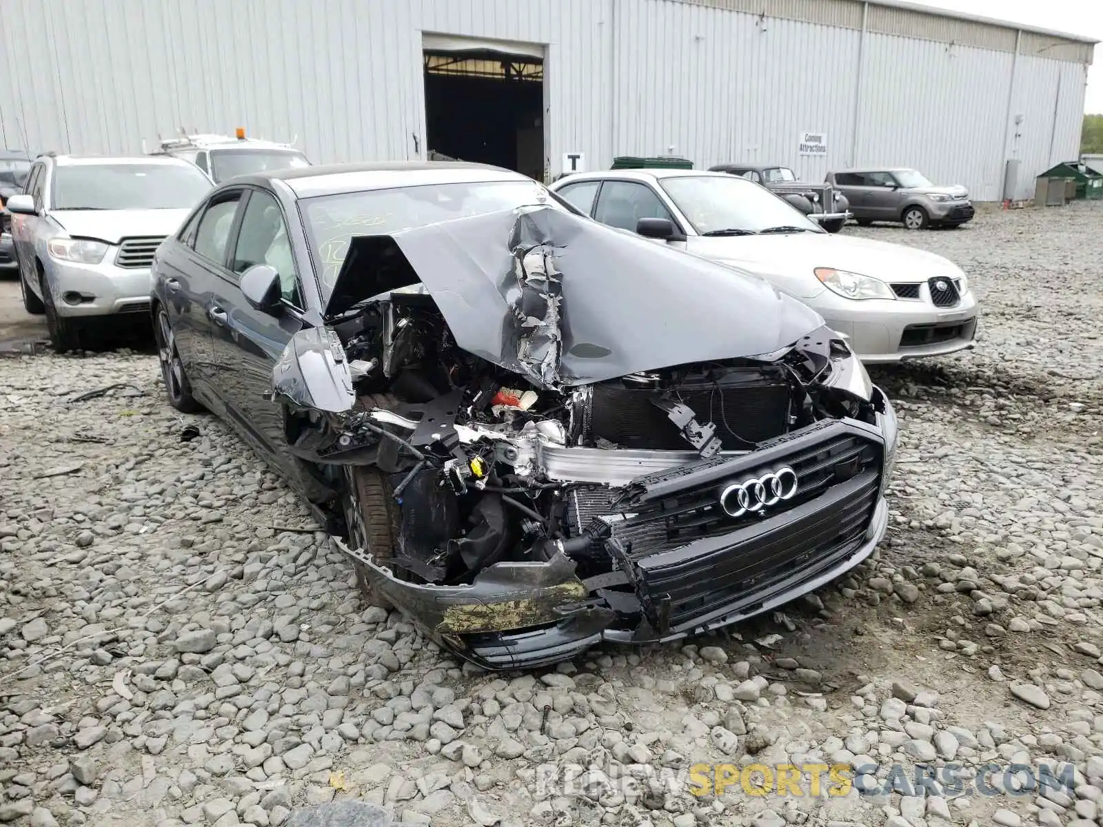 9 Photograph of a damaged car WAUL2AF23LN087189 AUDI A6 2020