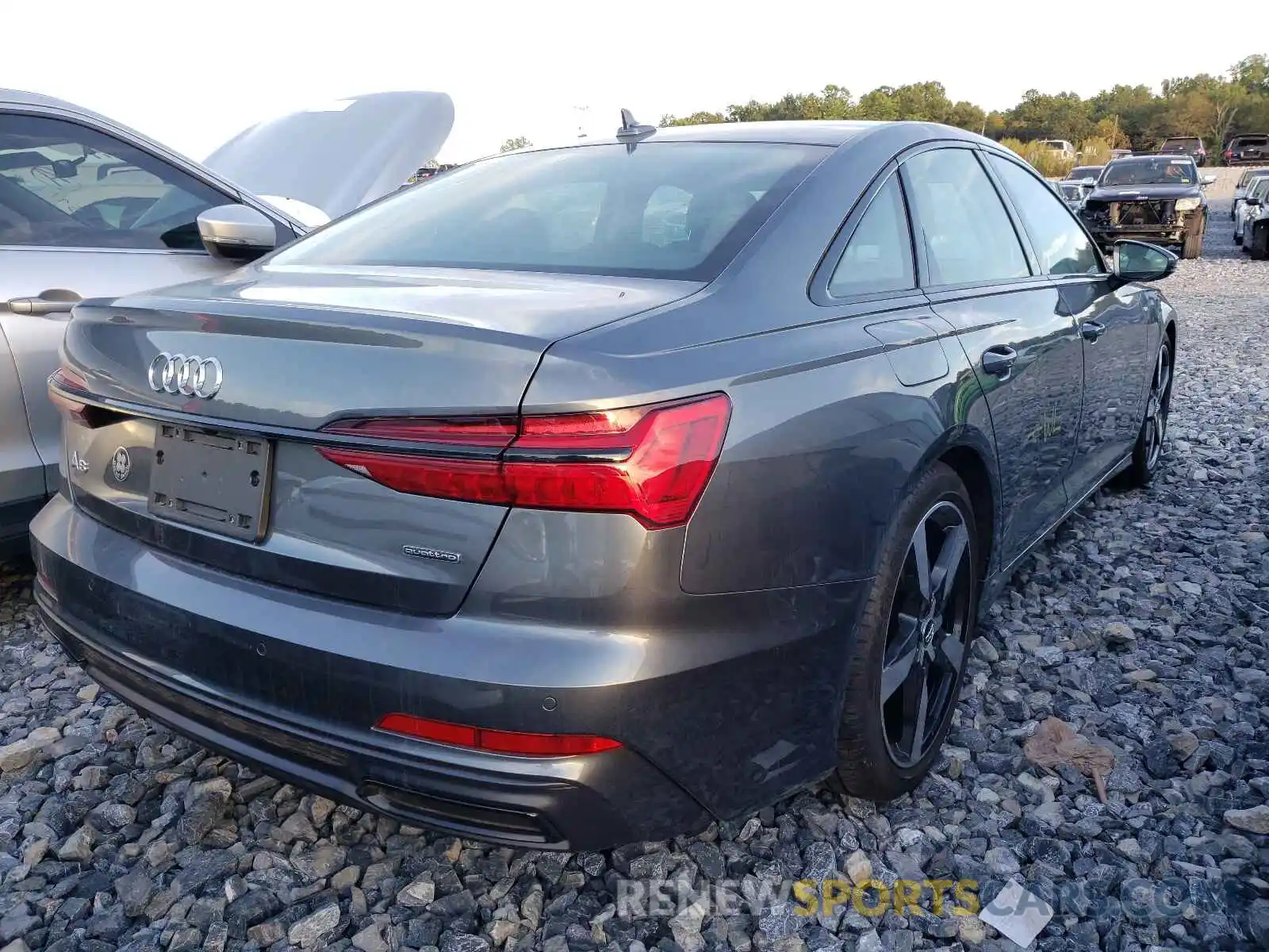 4 Фотография поврежденного автомобиля WAUL2AF24LN088917 AUDI A6 2020