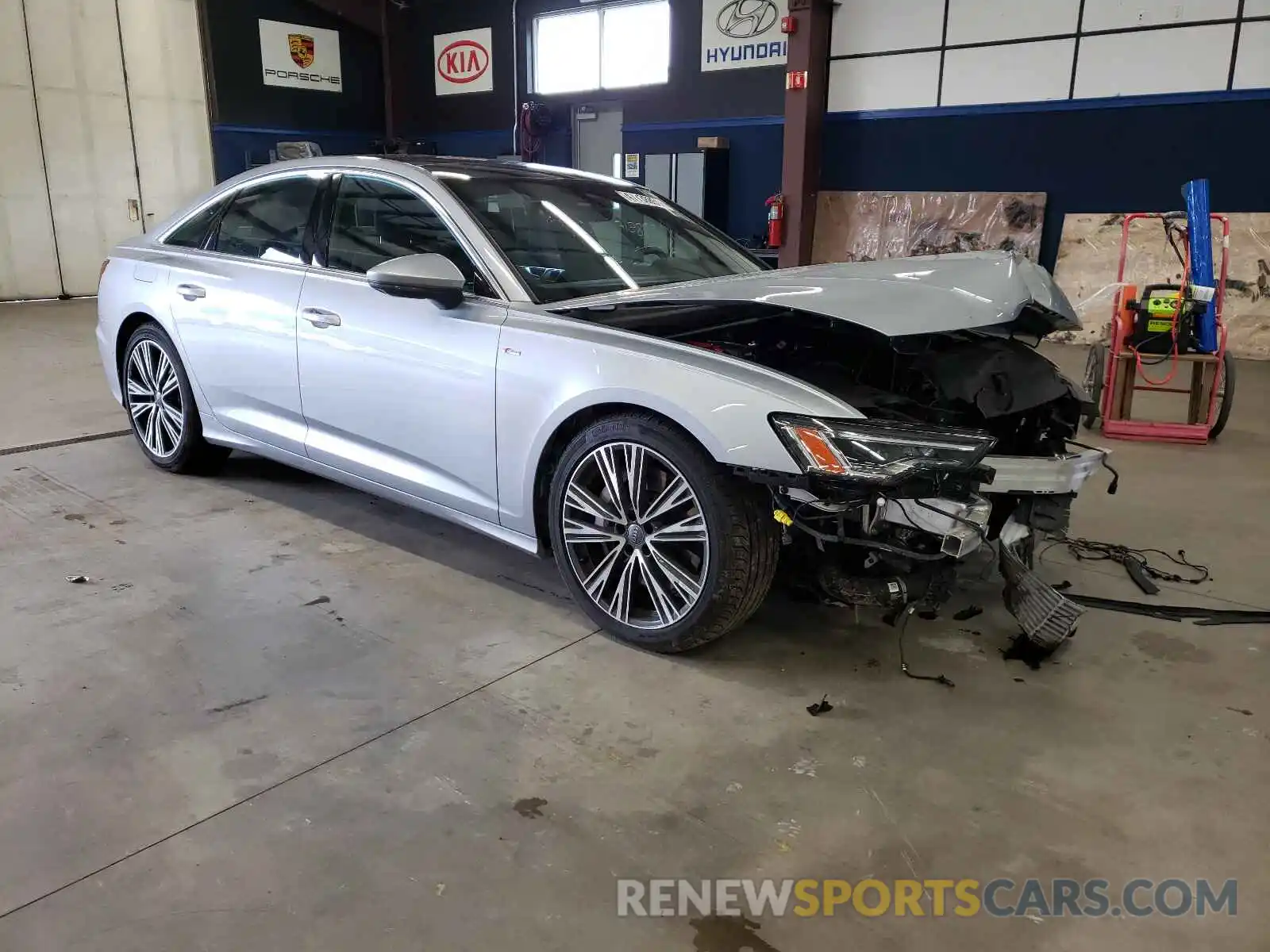 1 Photograph of a damaged car WAUL2AF27LN089589 AUDI A6 2020