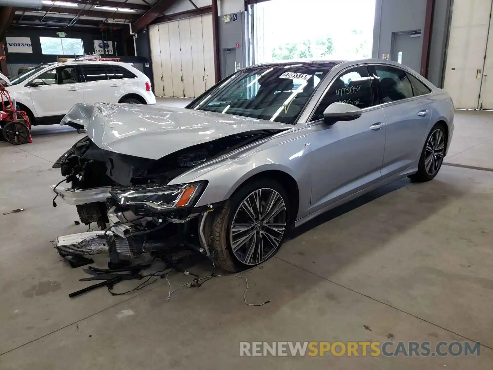 2 Photograph of a damaged car WAUL2AF27LN089589 AUDI A6 2020