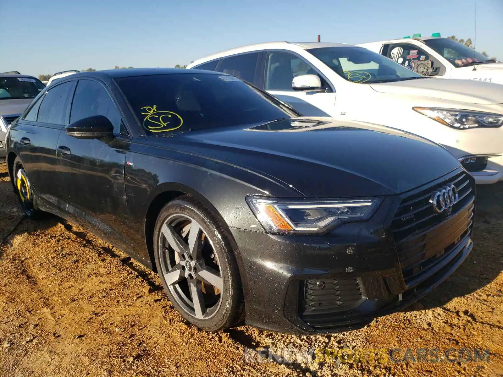 1 Photograph of a damaged car WAUL2AF29LN071594 AUDI A6 2020