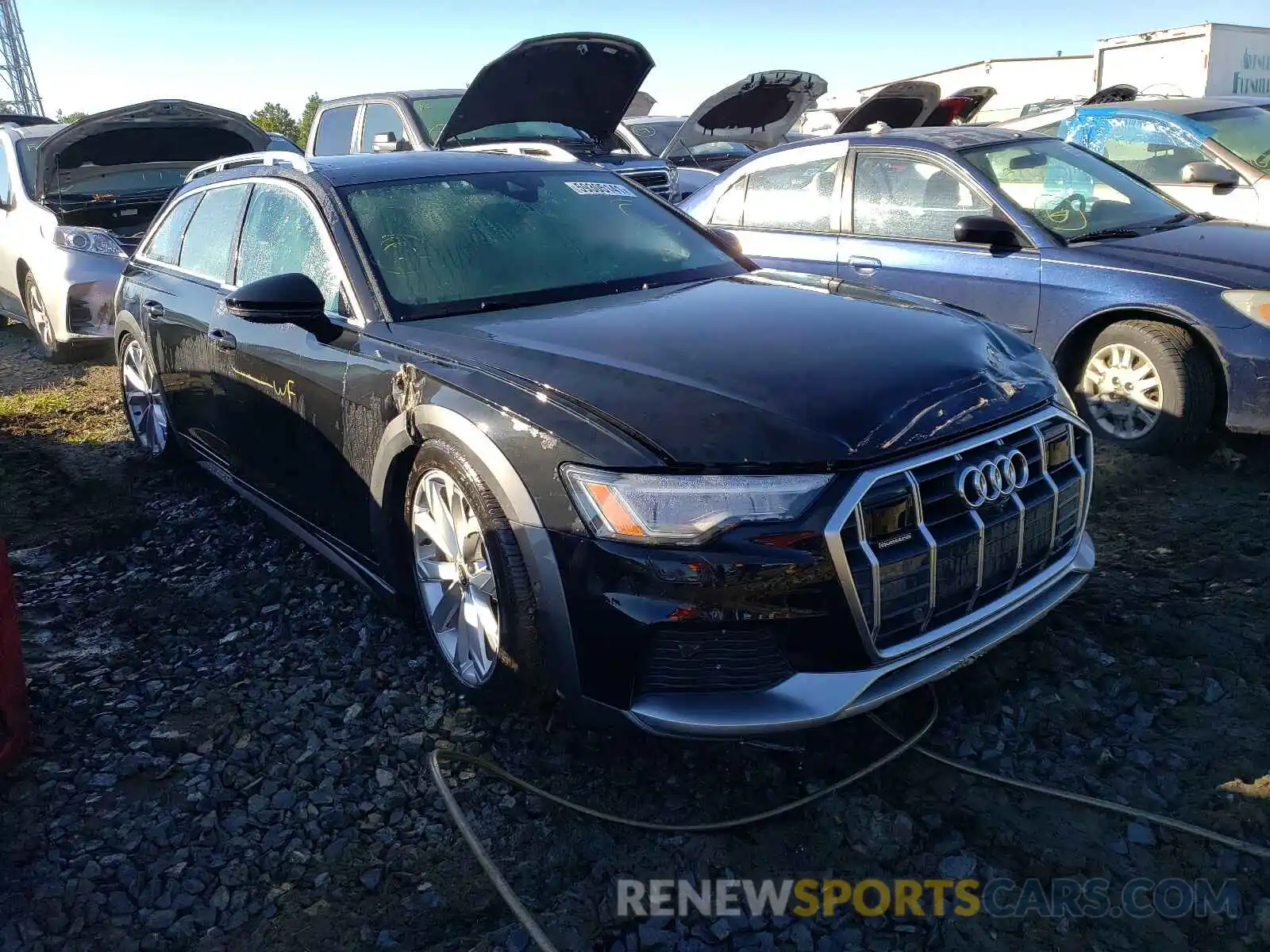 1 Photograph of a damaged car WAU72BF26MN023074 AUDI A6 2021