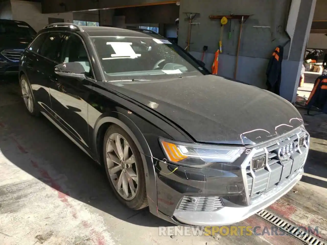 1 Photograph of a damaged car WAU92BF26MN076317 AUDI A6 2021