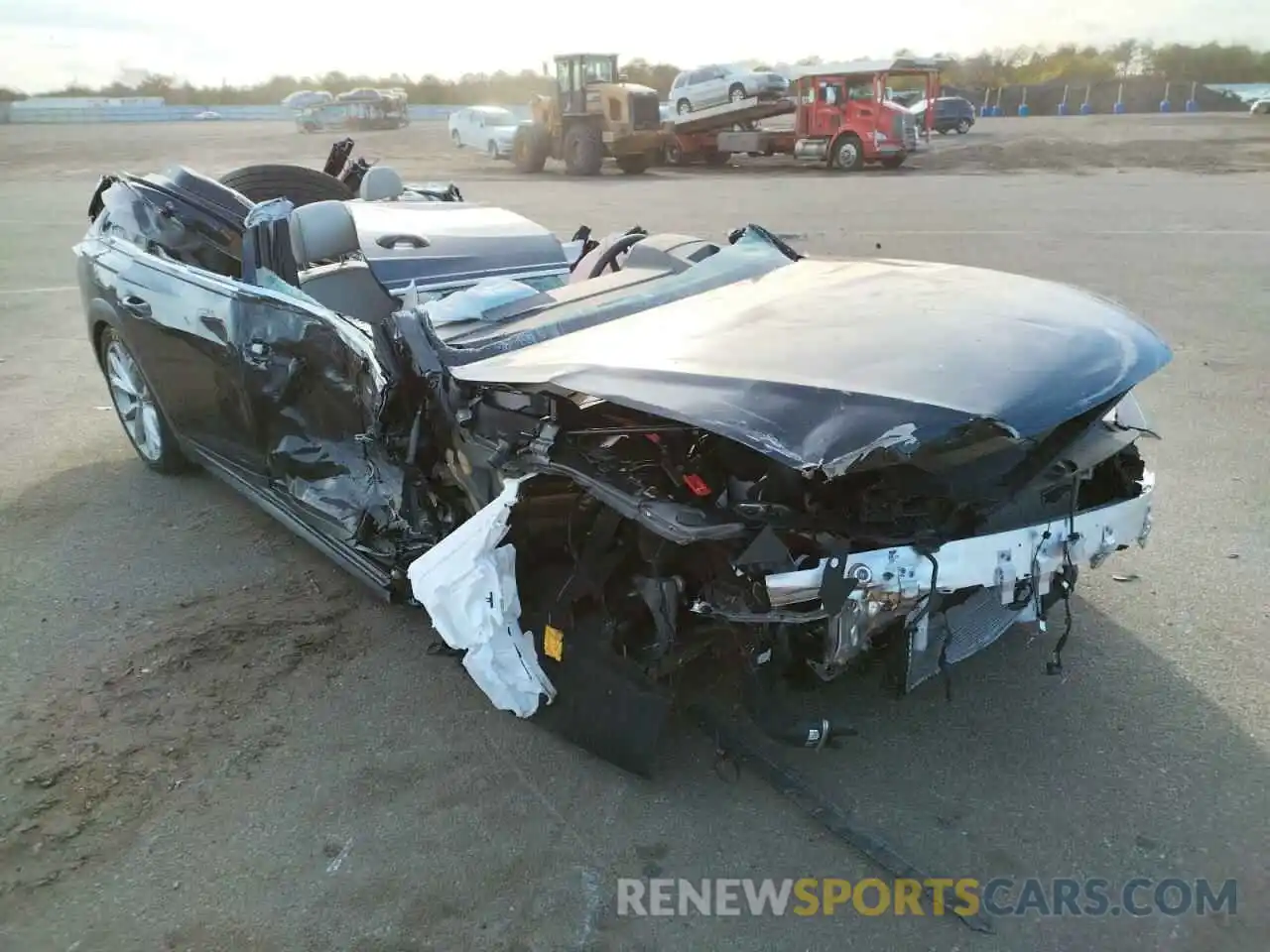 1 Photograph of a damaged car WAU92BF27MN103895 AUDI A6 2021