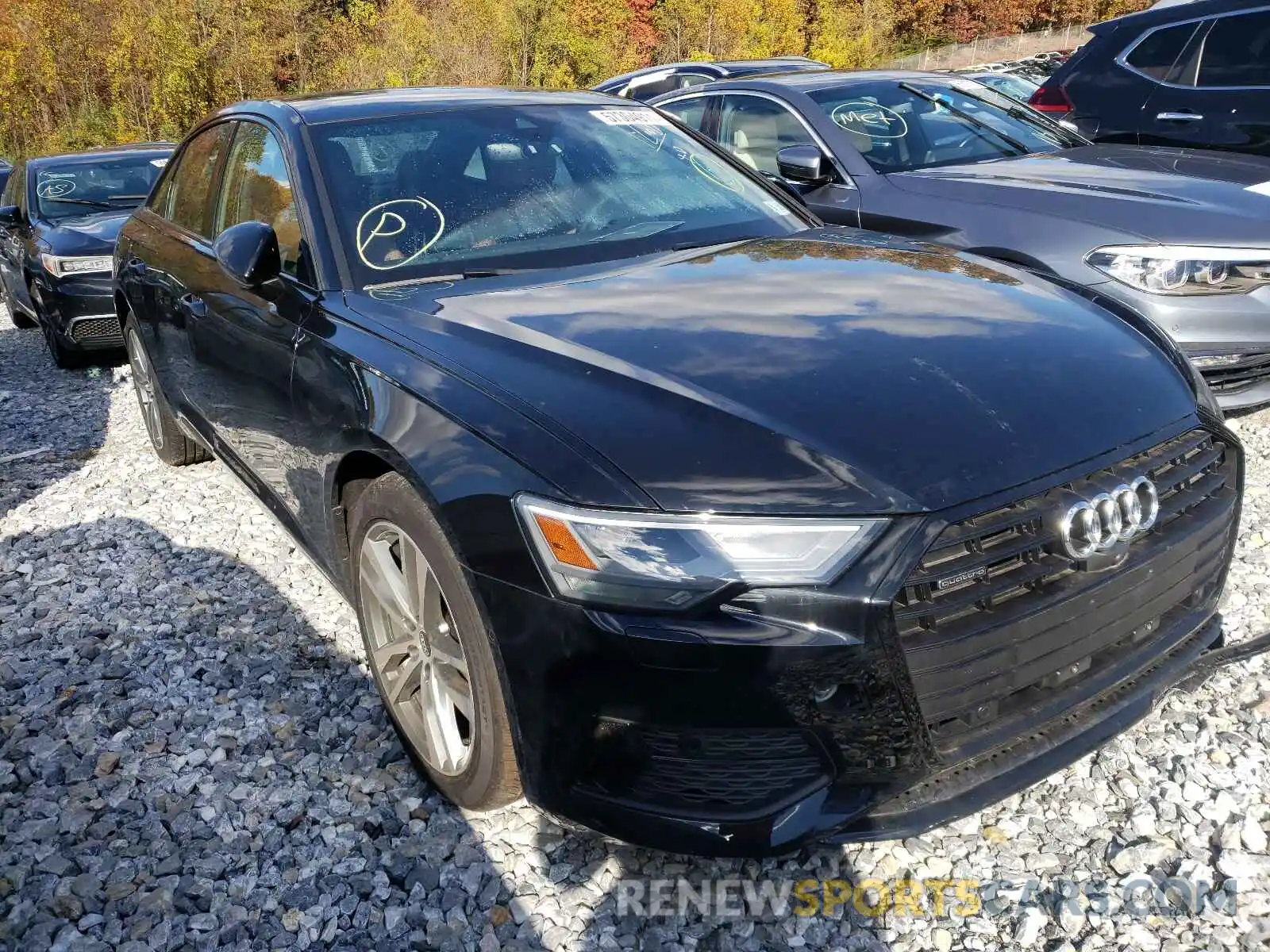 1 Photograph of a damaged car WAUD3AF21MN053092 AUDI A6 2021